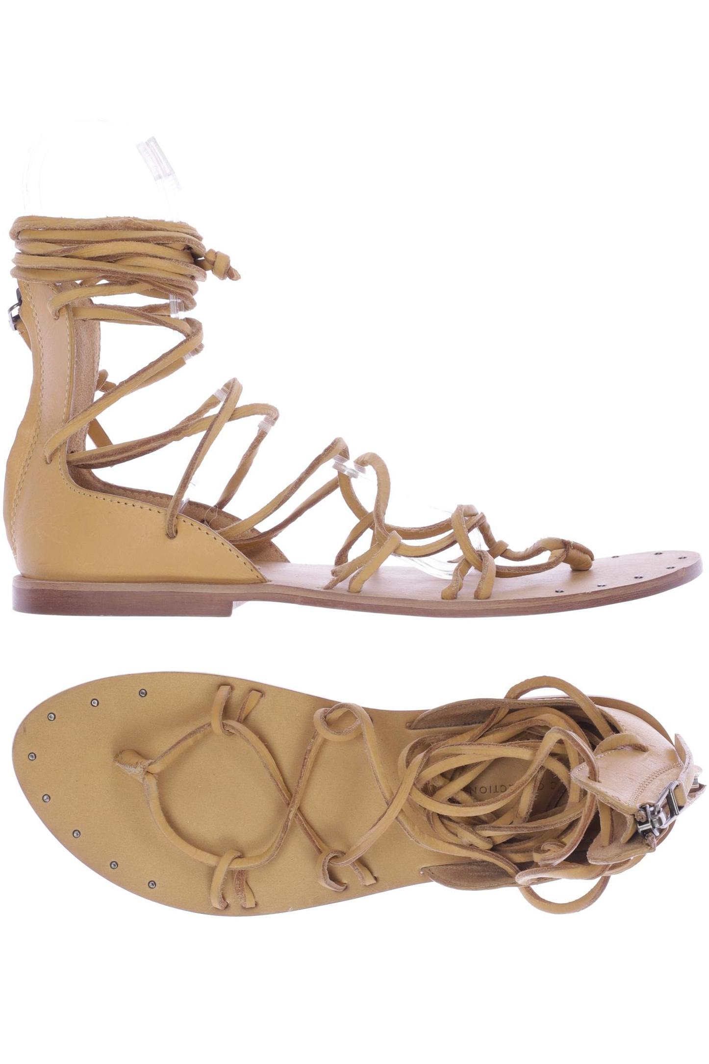 

Zara Damen Sandale, beige, Gr. 38