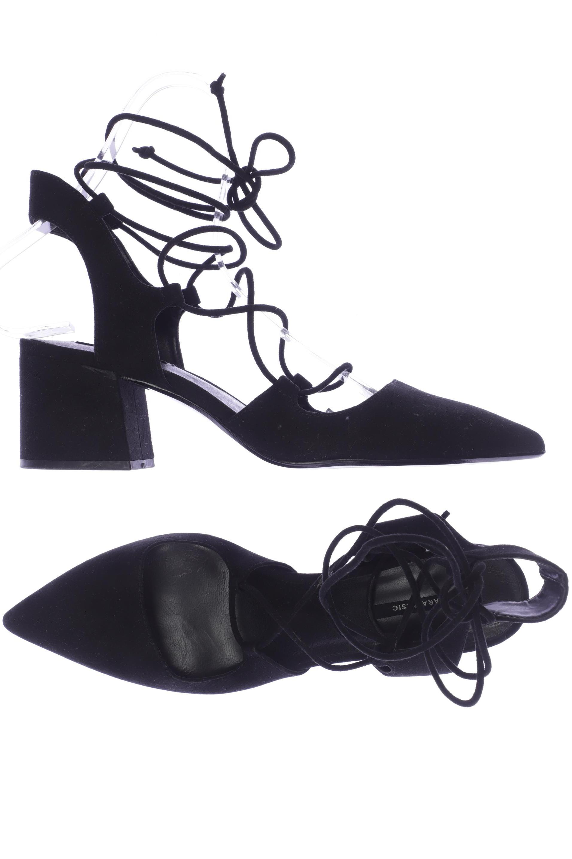 

Zara Damen Sandale, schwarz, Gr. 41