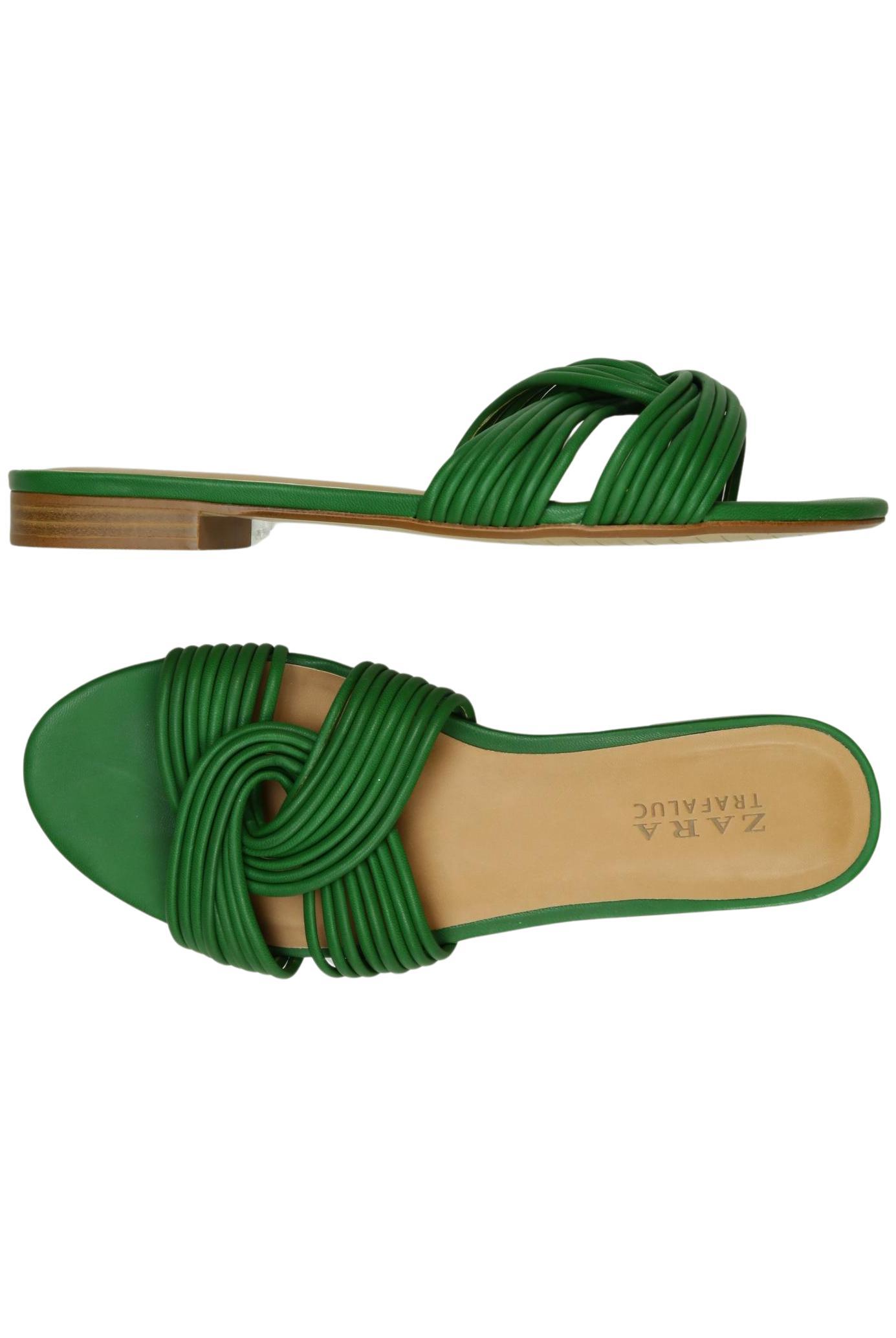 

Zara Damen Sandale, grün, Gr. 39