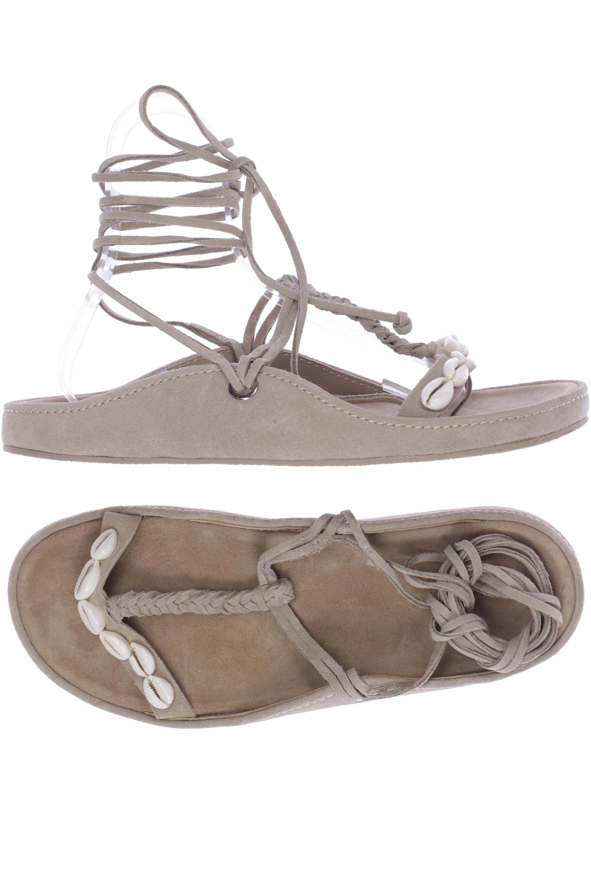 

Zara Damen Sandale, beige, Gr. 41