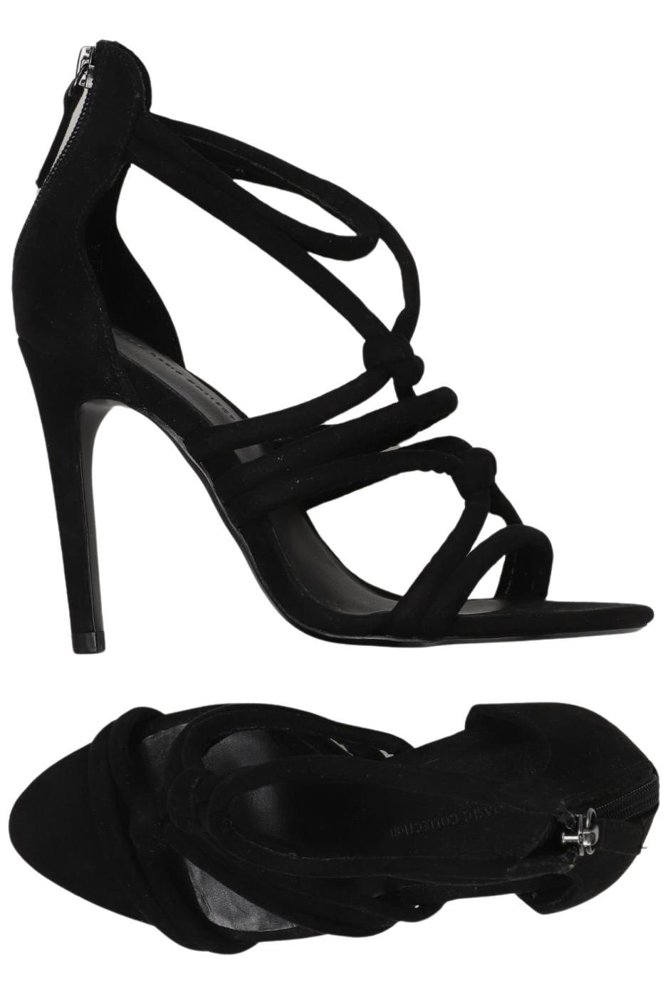 

Zara Damen Sandale, schwarz, Gr. 36