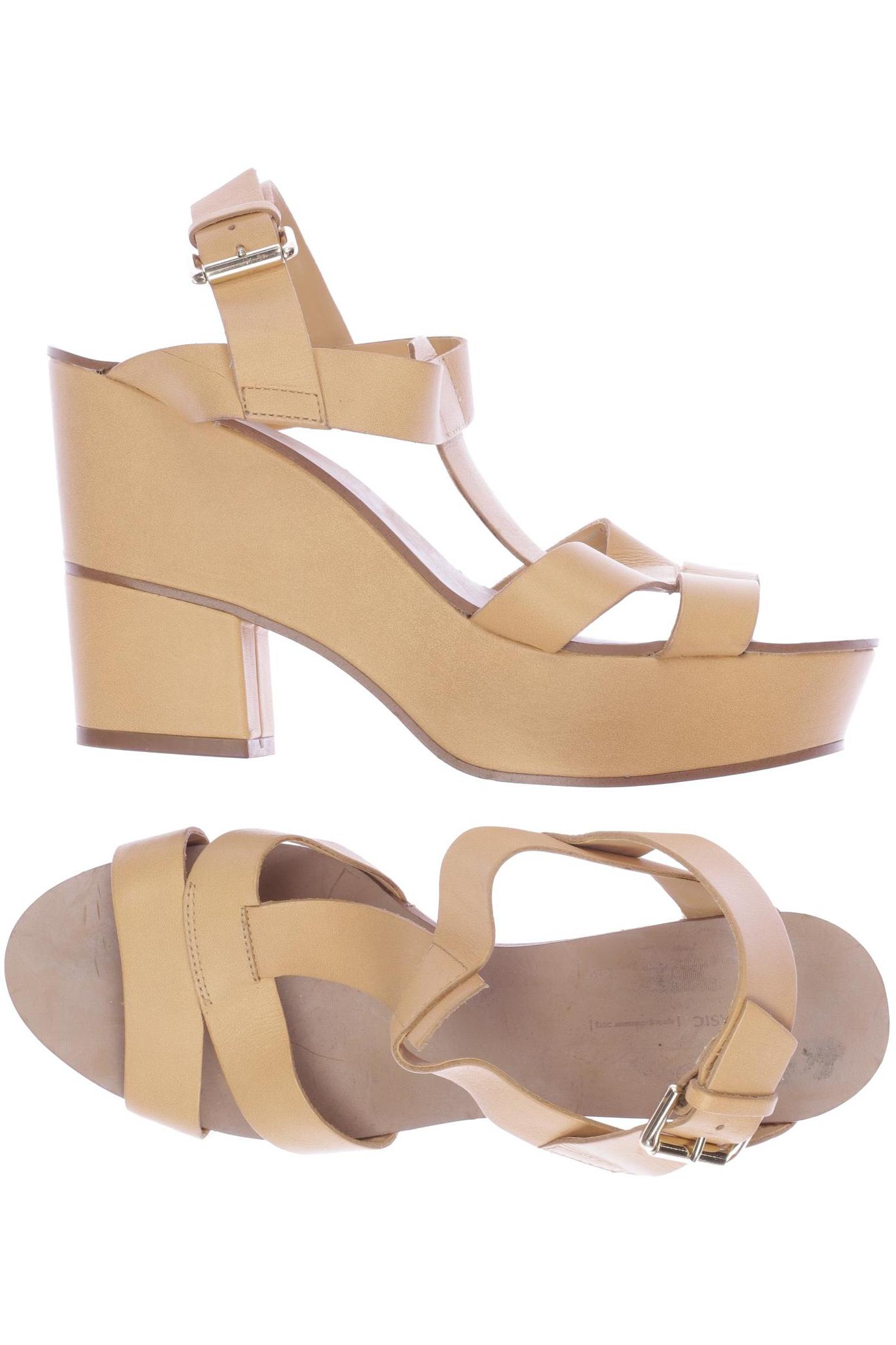 

ZARA Damen Sandale, beige
