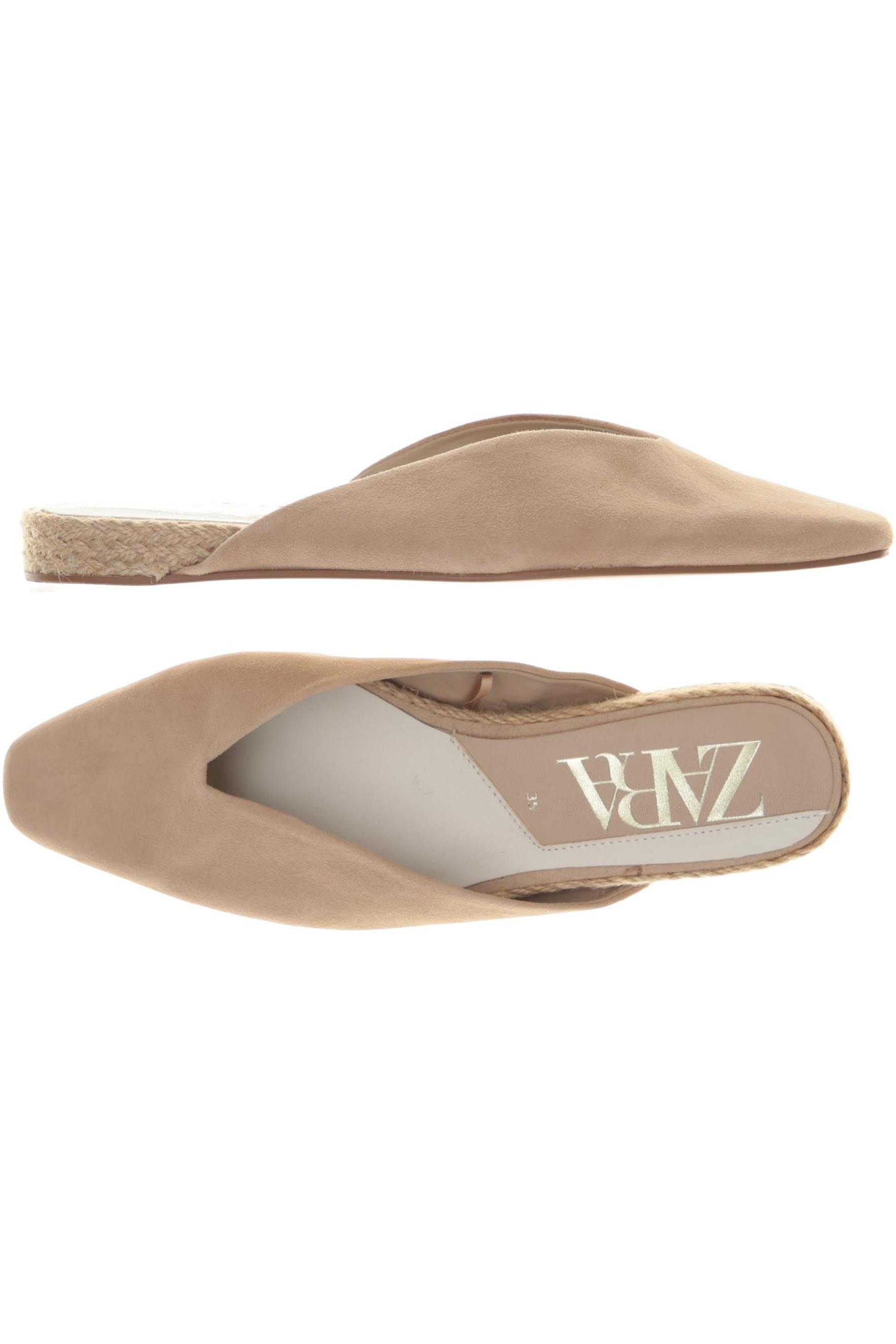 

Zara Damen Sandale, beige, Gr. 35