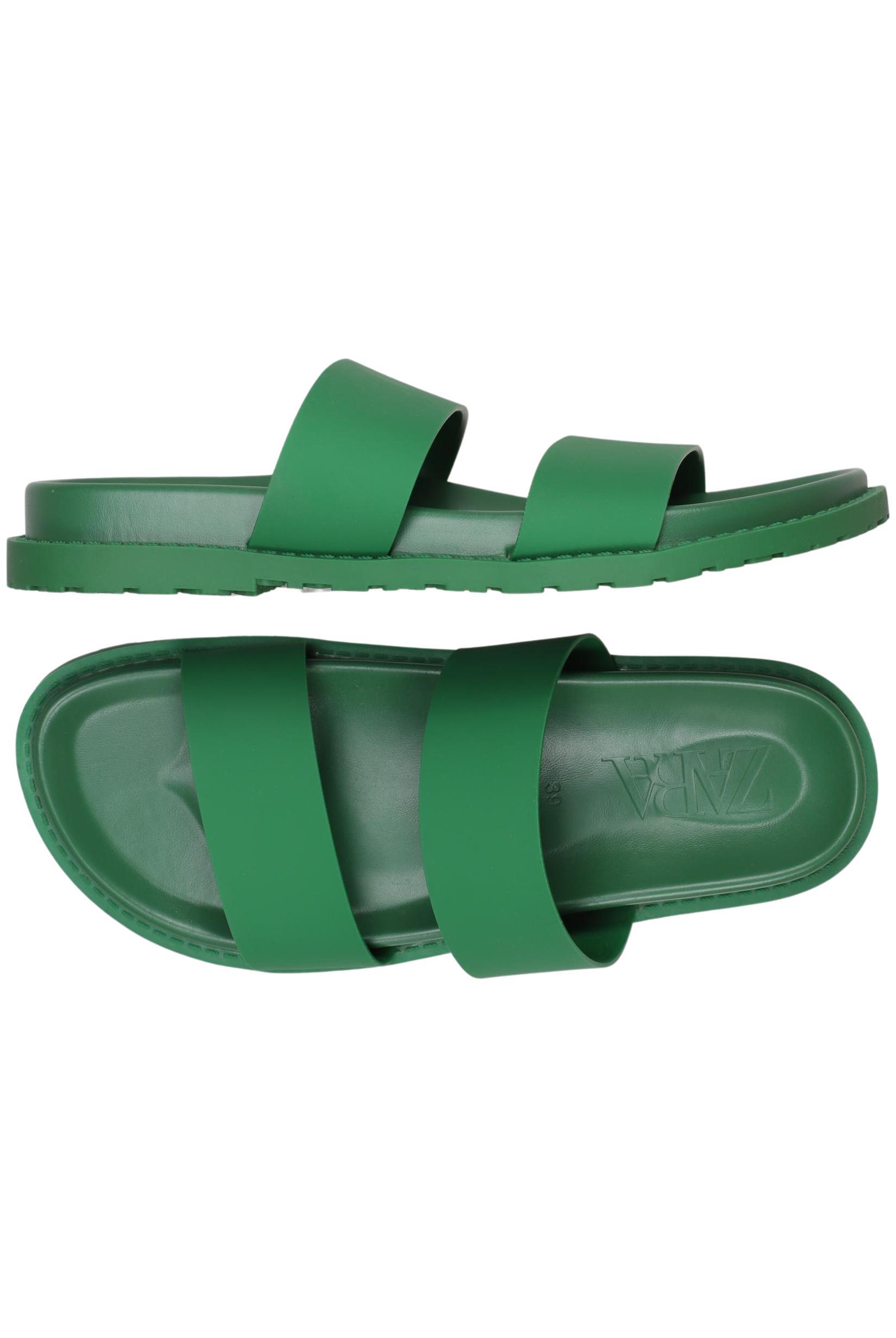 

Zara Damen Sandale, grün, Gr. 39