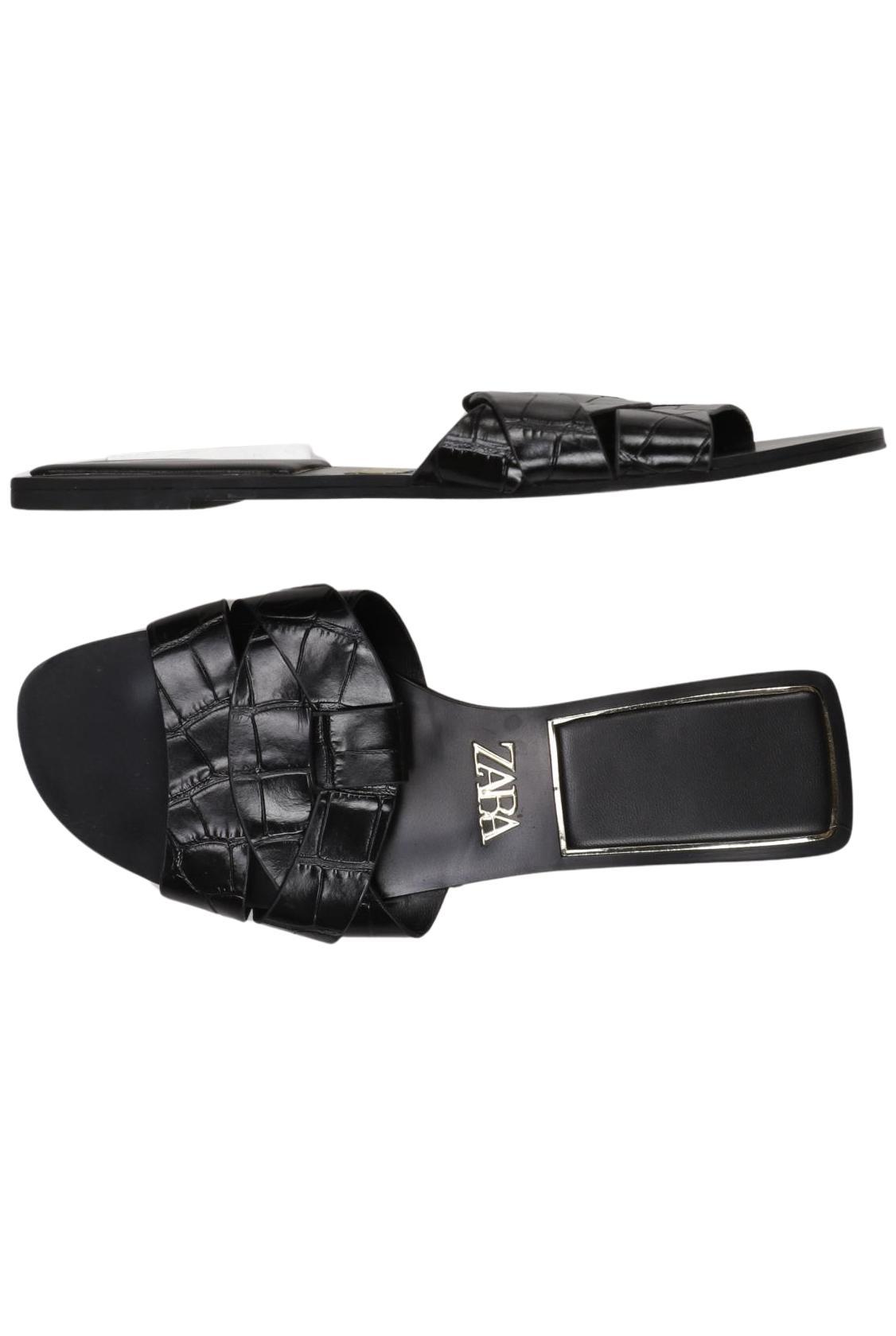 

Zara Damen Sandale, schwarz, Gr. 36