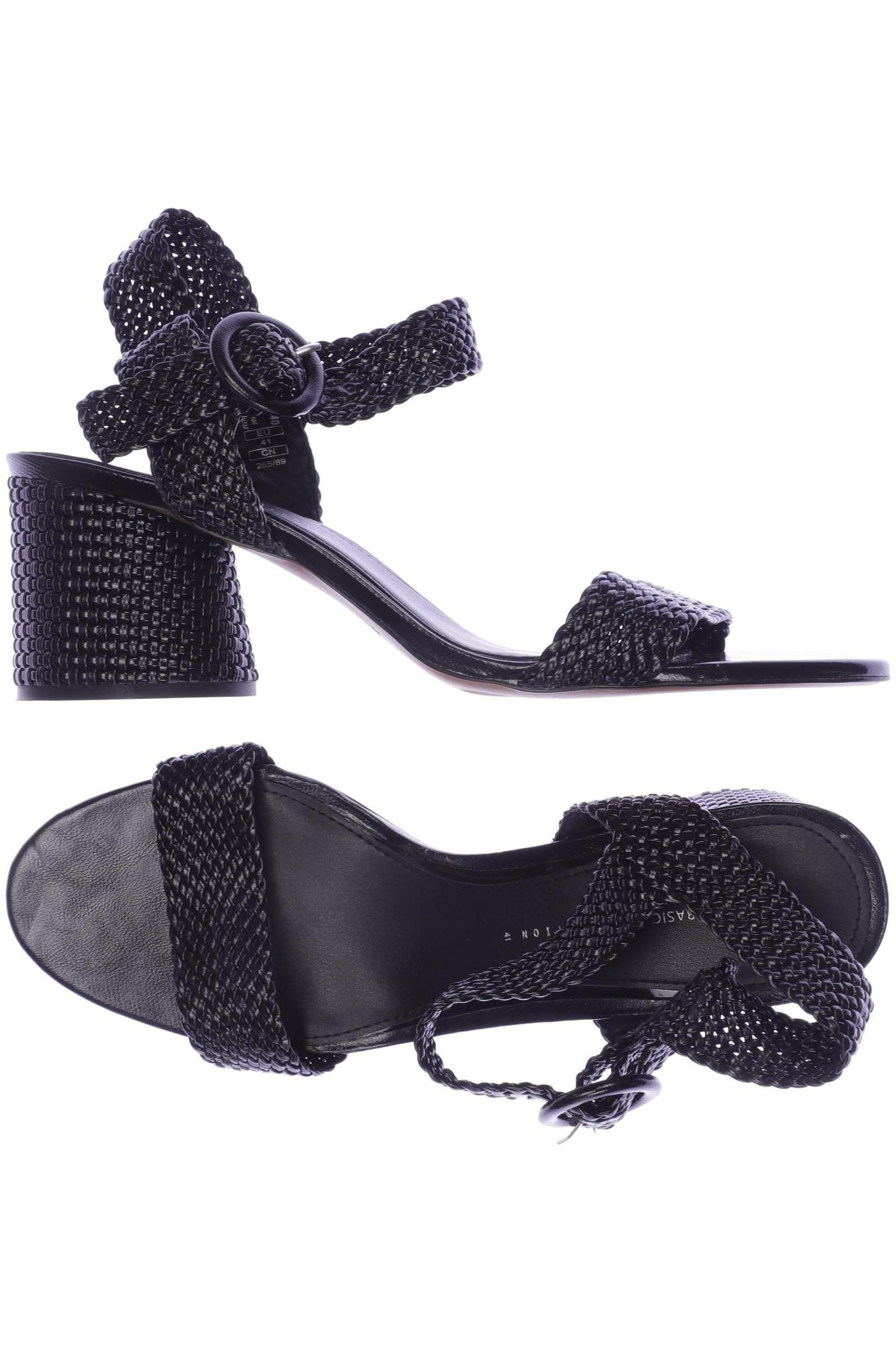 

Zara Damen Sandale, schwarz, Gr. 41