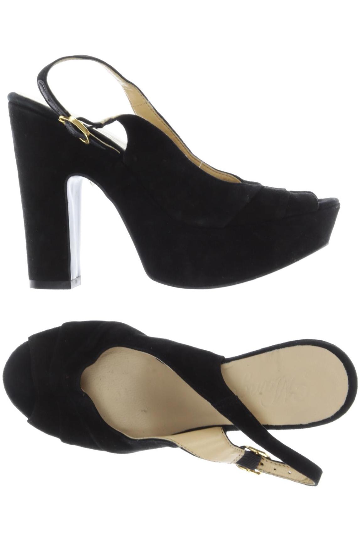 

Zara Damen Sandale, schwarz, Gr. 37