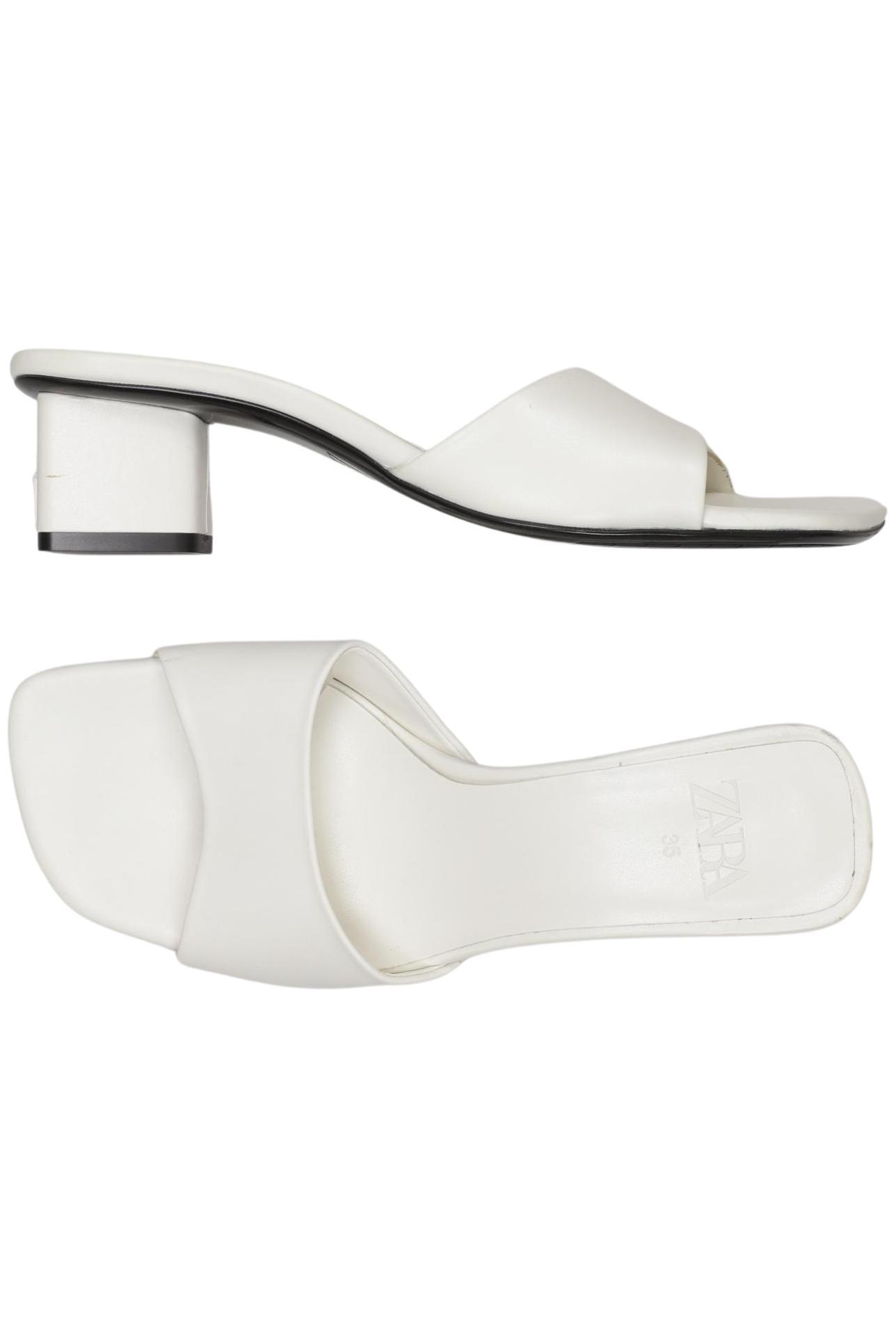 

Zara Damen Sandale, weiß, Gr. 35