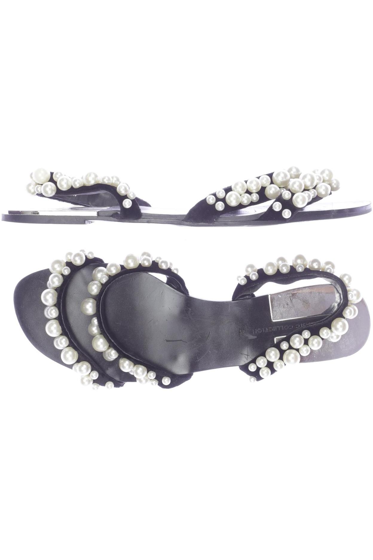 

Zara Damen Sandale, schwarz, Gr. 37