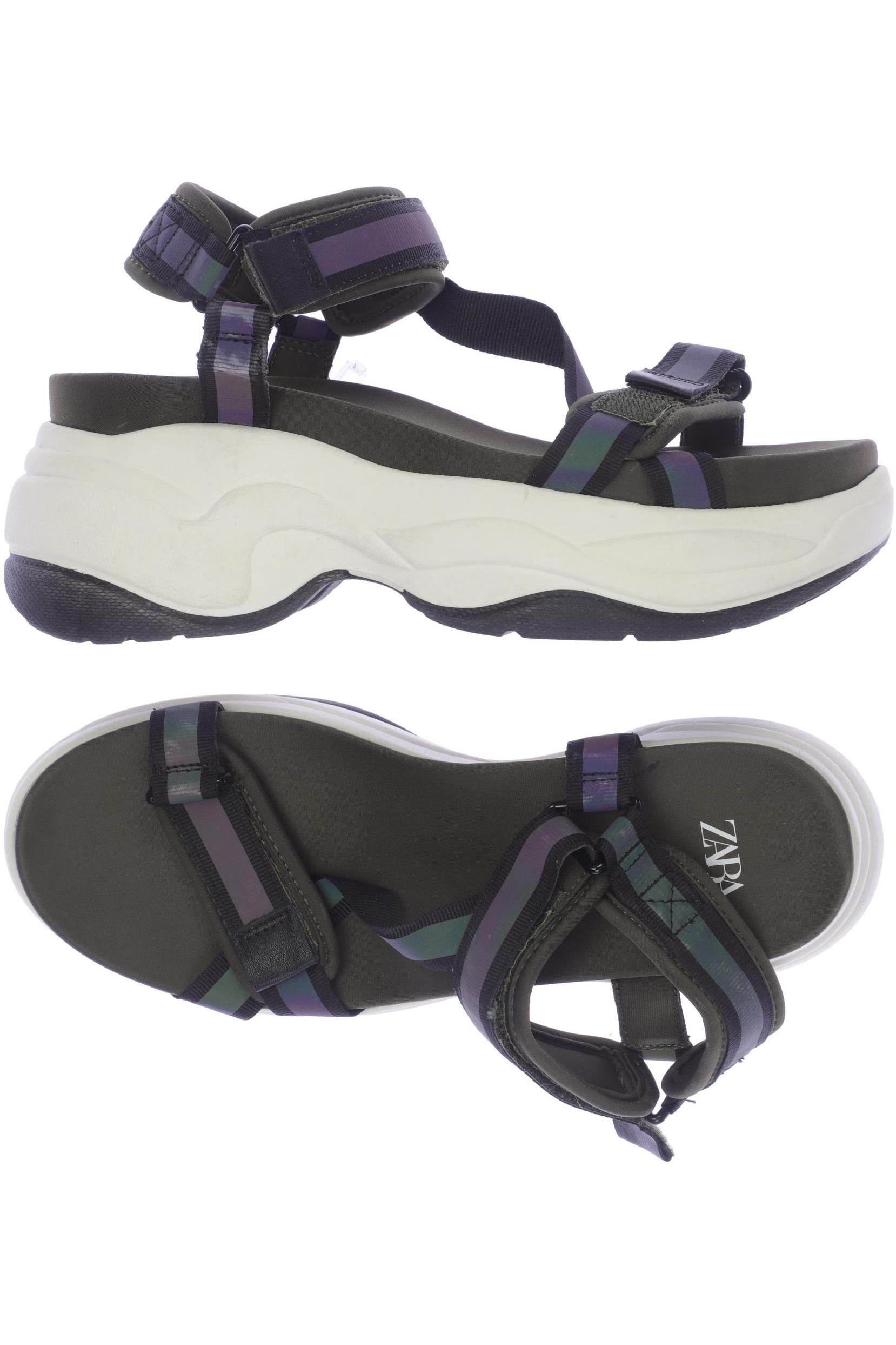 

Zara Damen Sandale, schwarz, Gr. 37