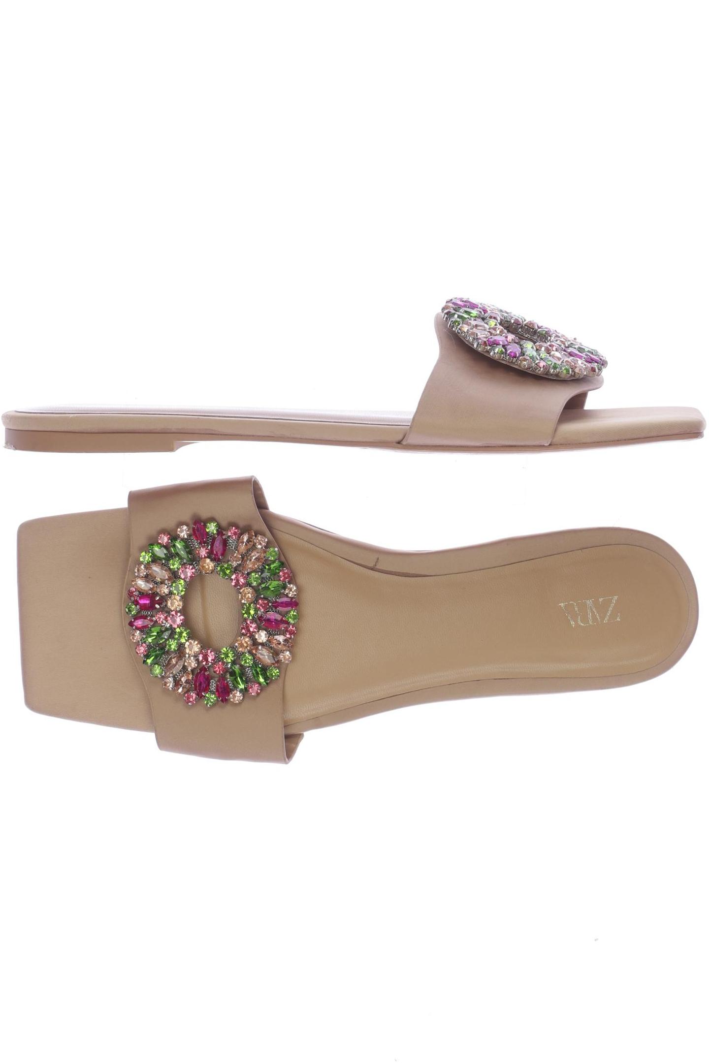 

Zara Damen Sandale, beige, Gr. 37