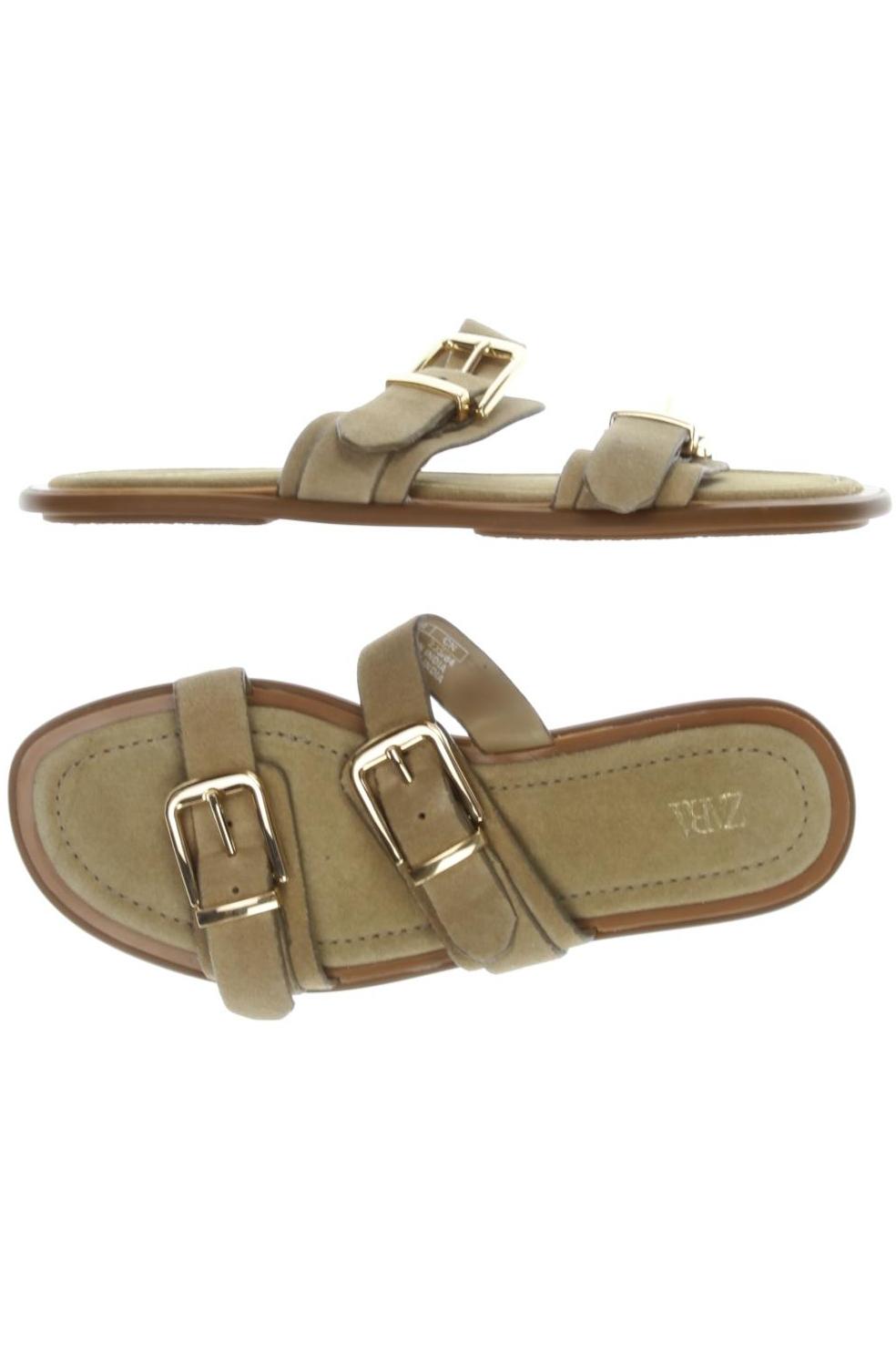 

Zara Damen Sandale, beige, Gr. 36