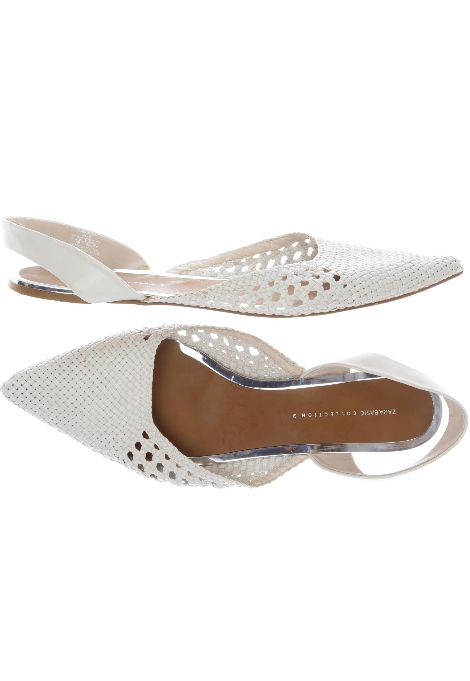 

Zara Damen Sandale, beige, Gr. 42