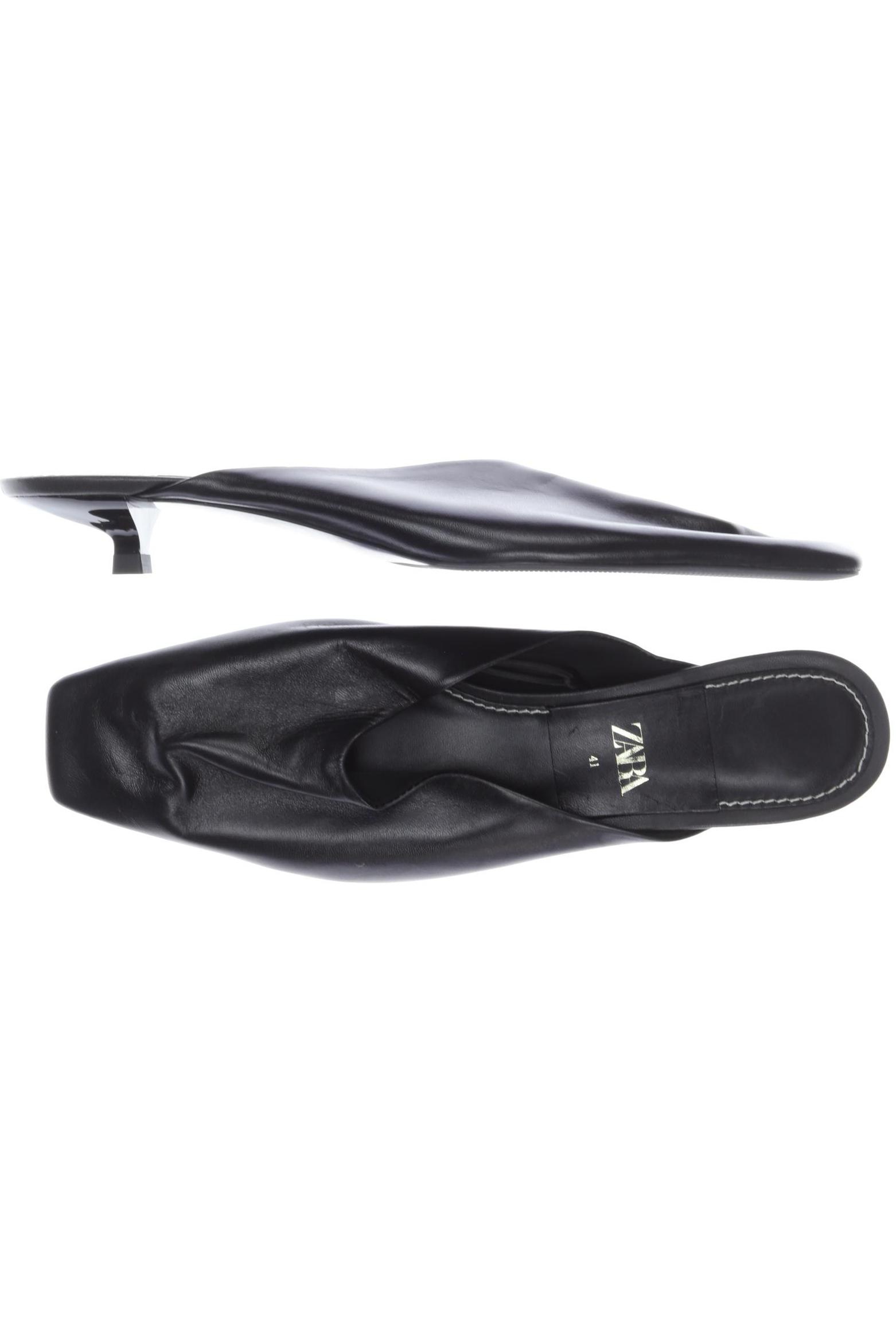 

Zara Damen Sandale, schwarz, Gr. 41