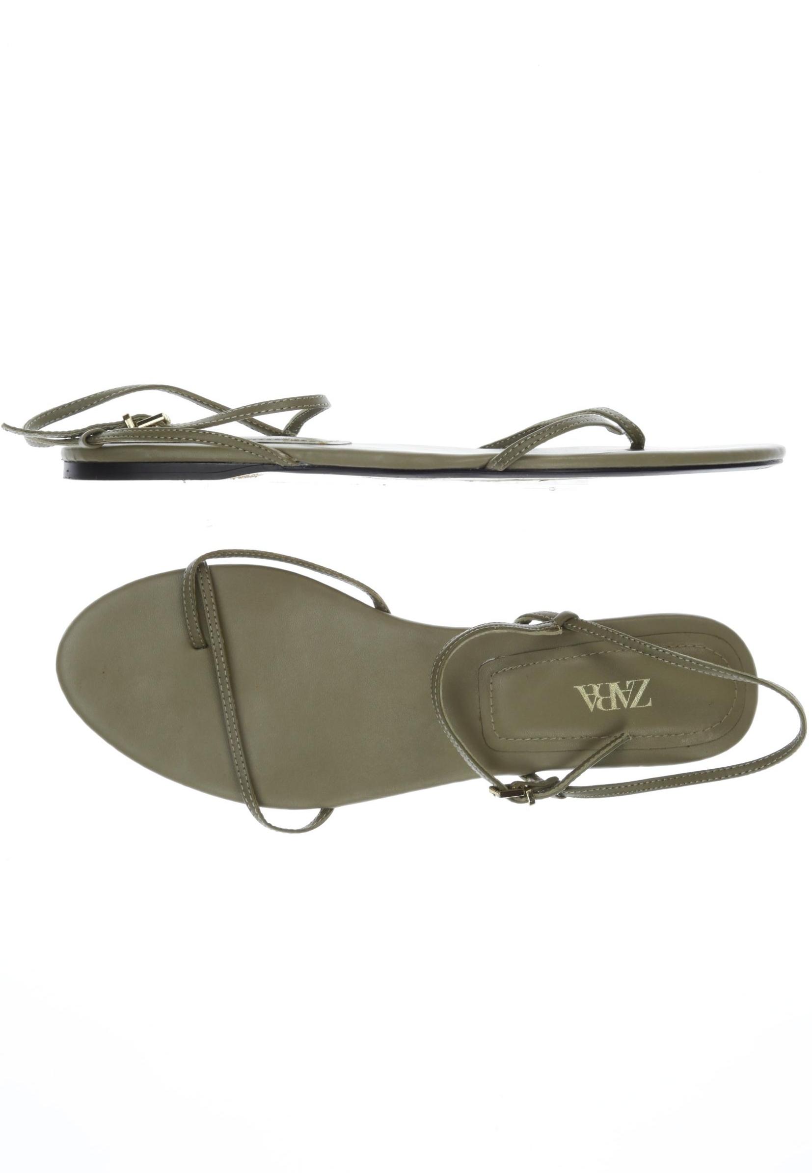 

Zara Damen Sandale, braun, Gr. 41