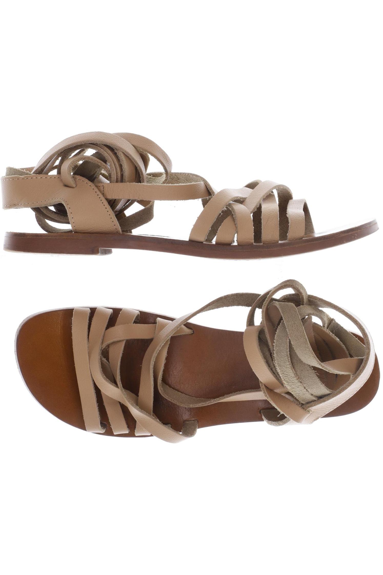 

Zara Damen Sandale, beige, Gr. 38