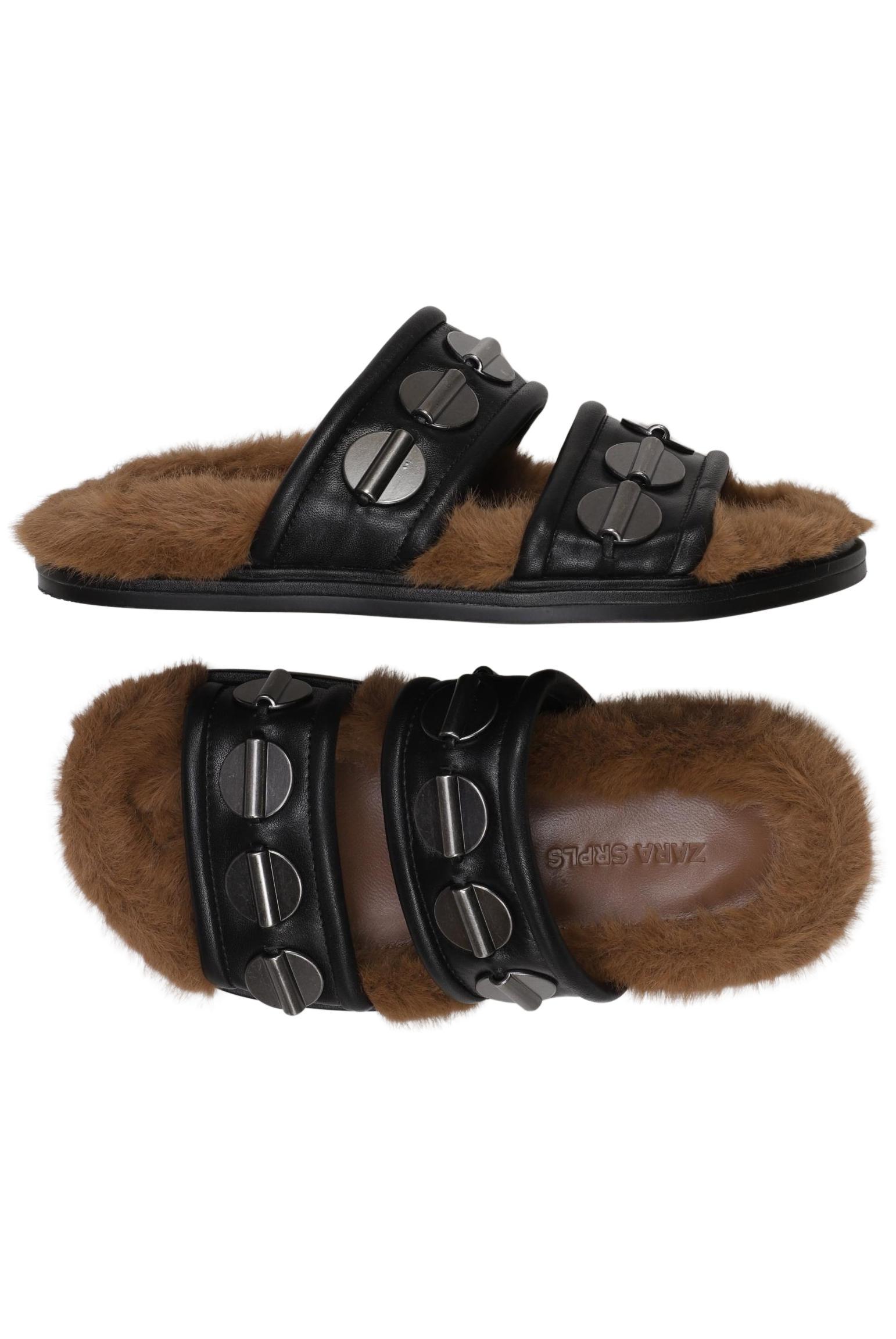 

Zara Damen Sandale, schwarz, Gr. 36