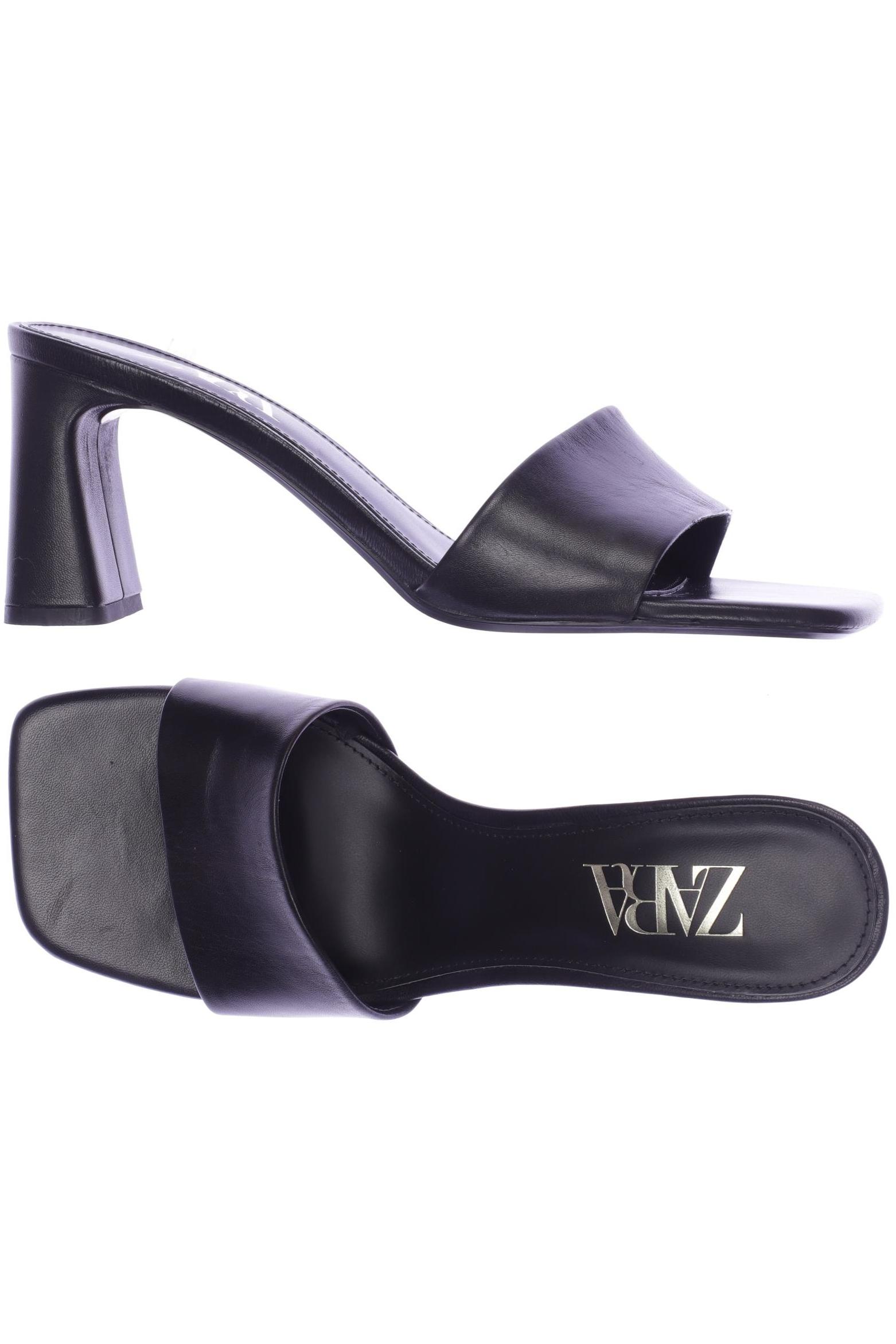 

Zara Damen Sandale, schwarz, Gr. 39