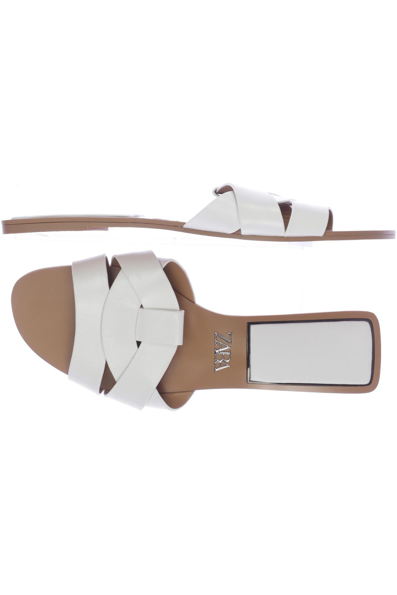 

ZARA Damen Sandale, weiß