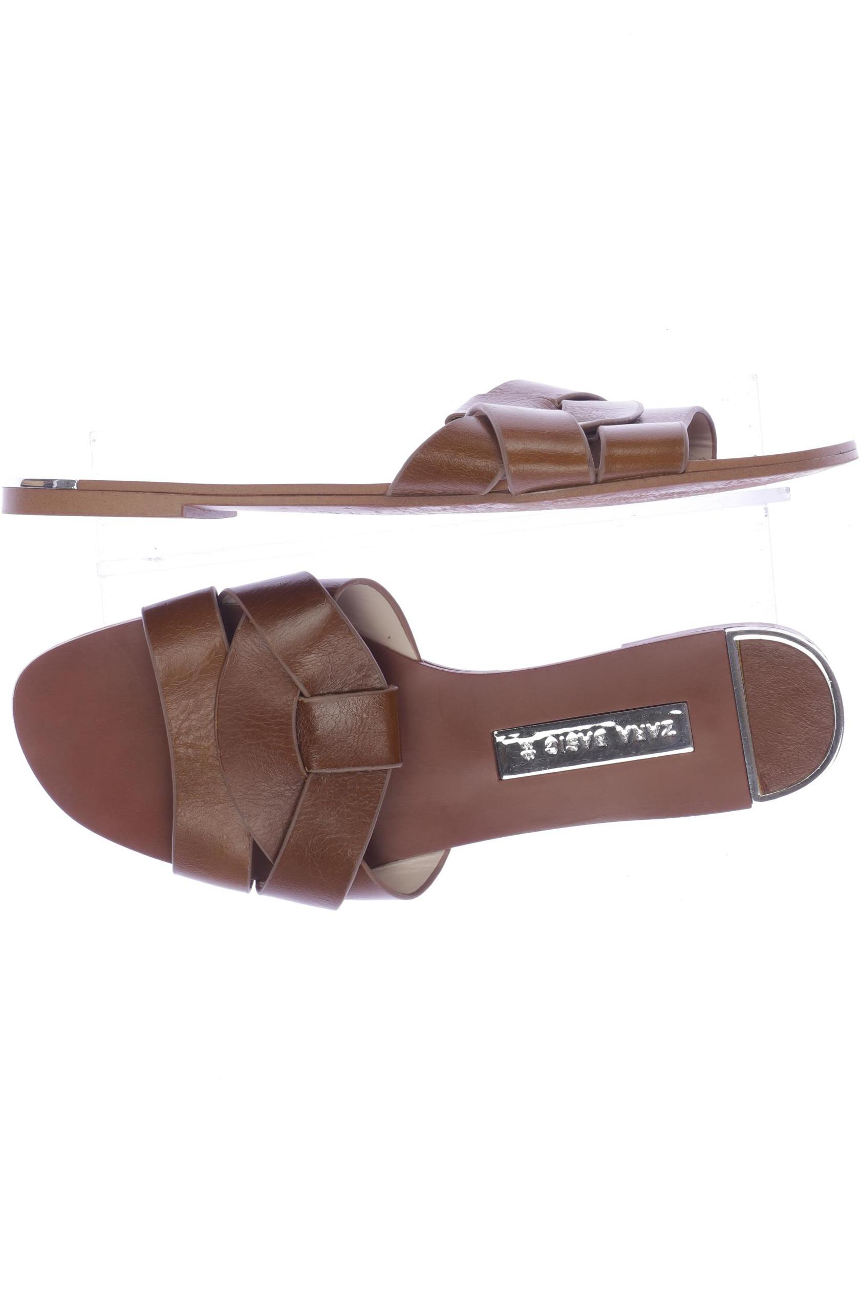 

Zara Damen Sandale, braun, Gr. 38