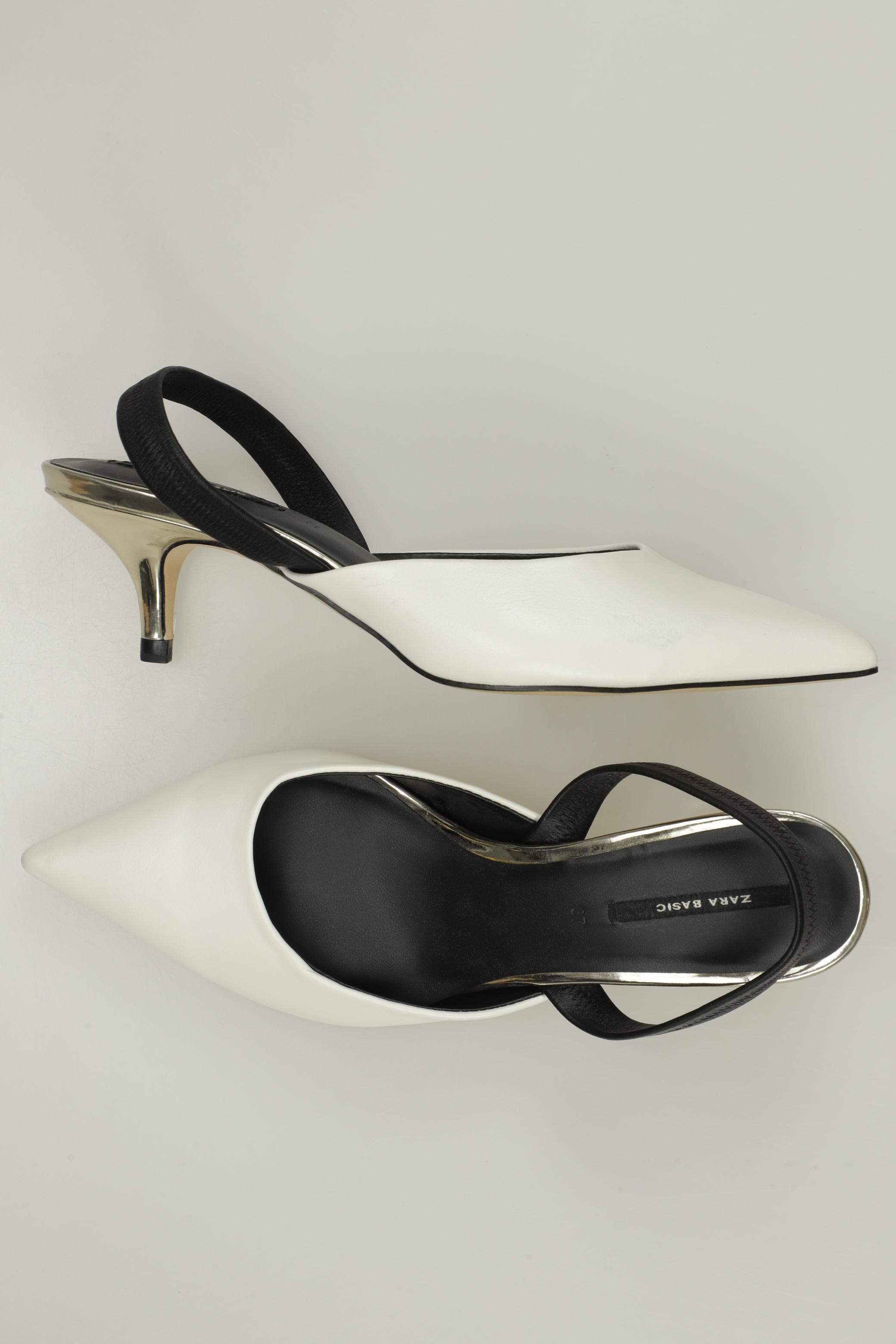 

ZARA Damen Sandale, weiß