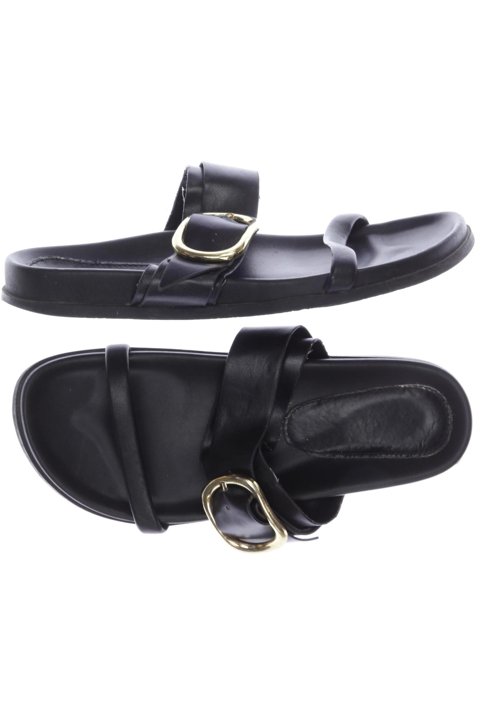 

Zara Damen Sandale, schwarz, Gr. 37