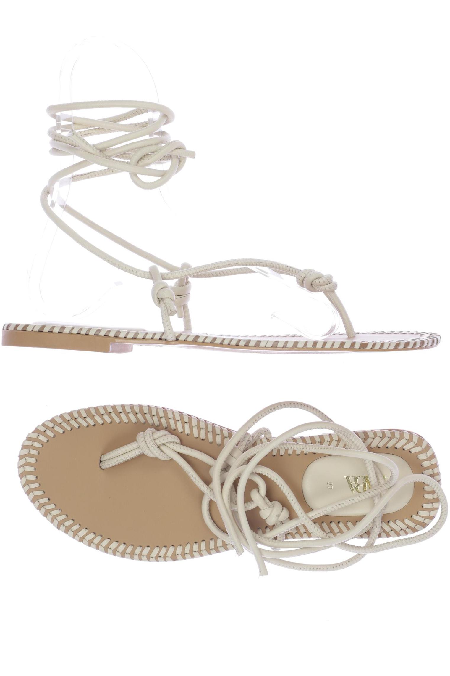 

Zara Damen Sandale, beige, Gr. 37