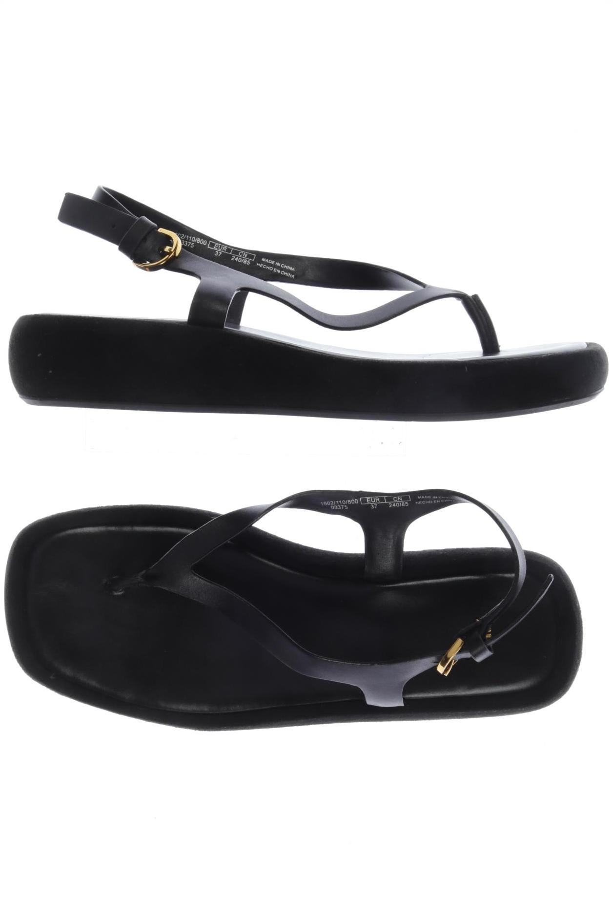 

Zara Damen Sandale, schwarz, Gr. 37