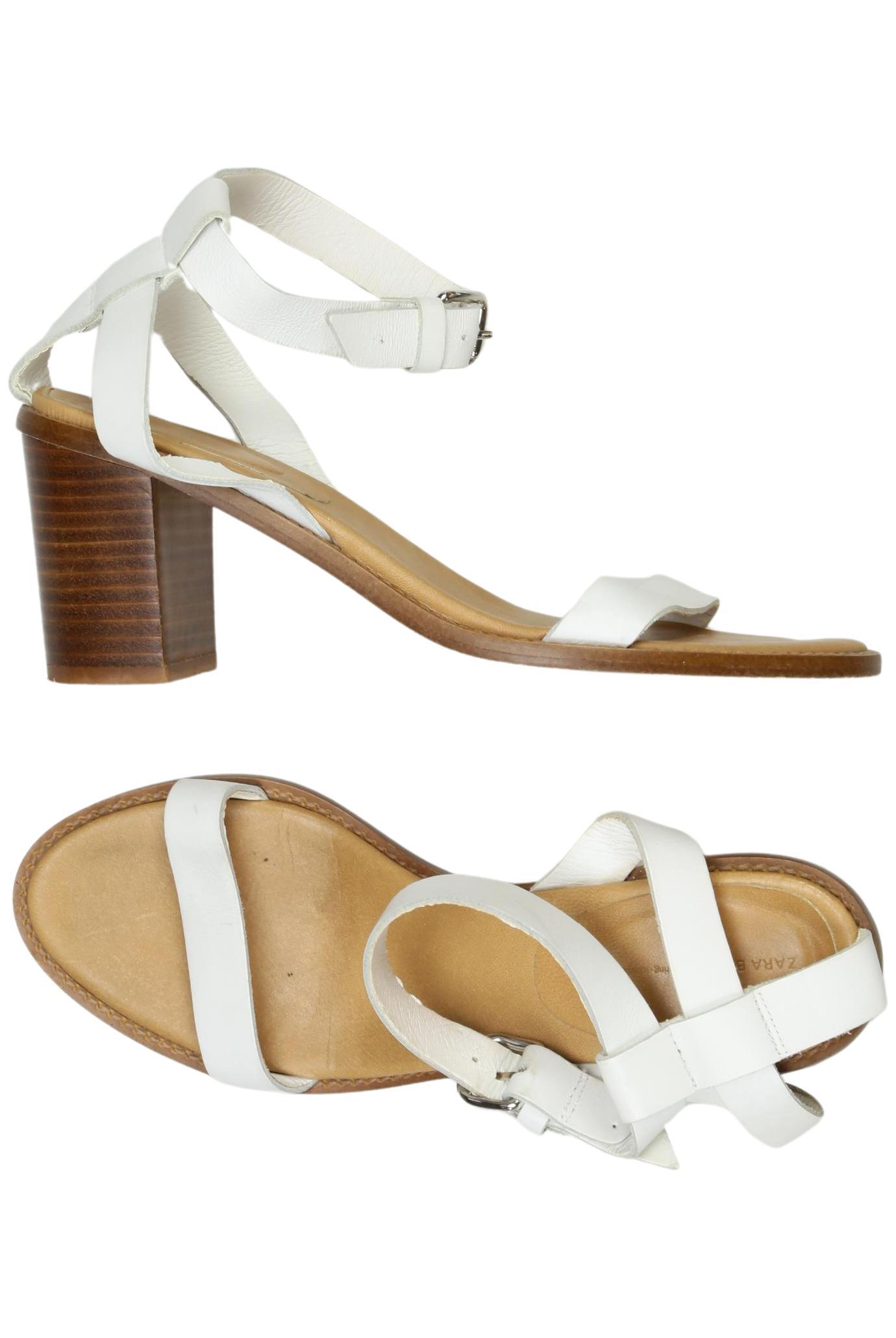 

Zara Damen Sandale, weiß, Gr. 40