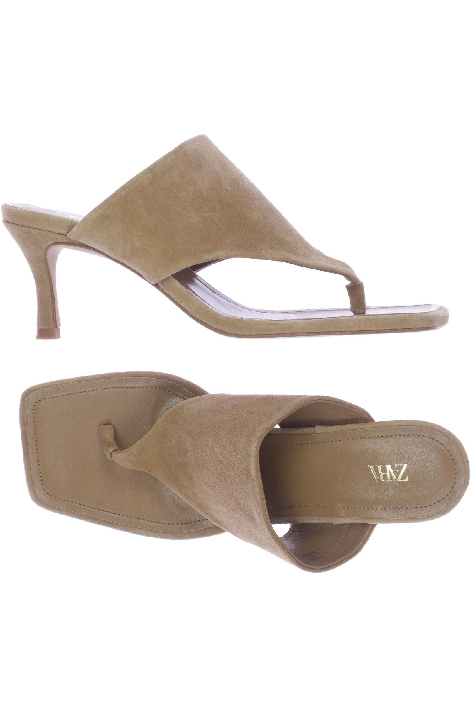 

Zara Damen Sandale, beige, Gr. 41