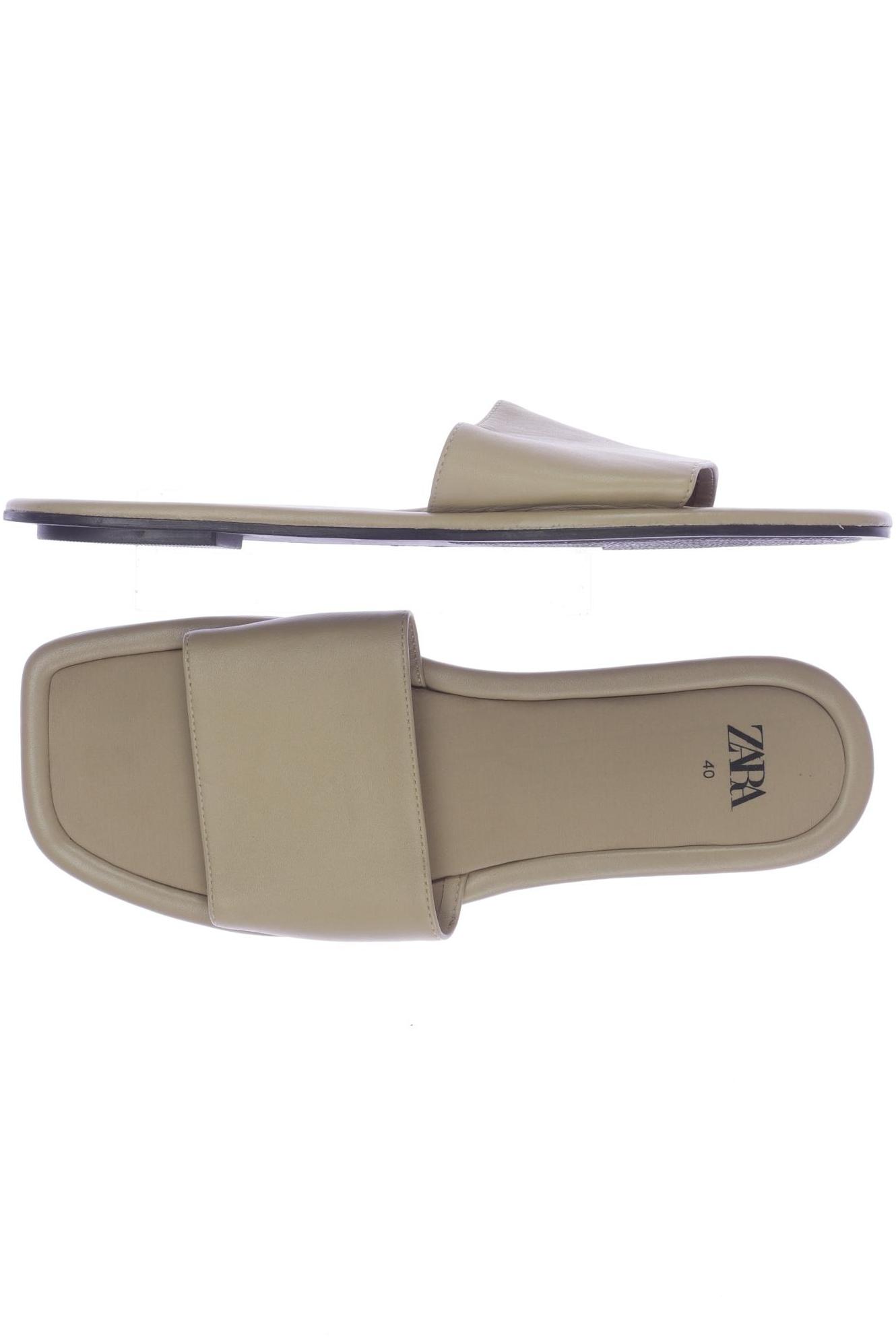 

Zara Damen Sandale, beige, Gr. 40