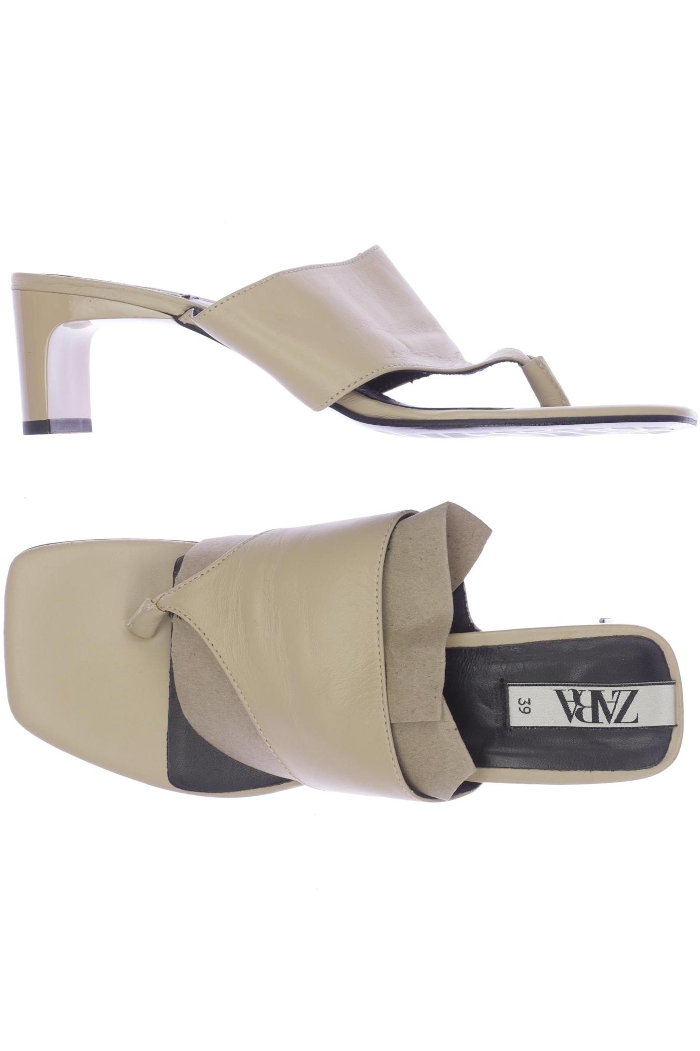 

Zara Damen Sandale, beige, Gr. 39