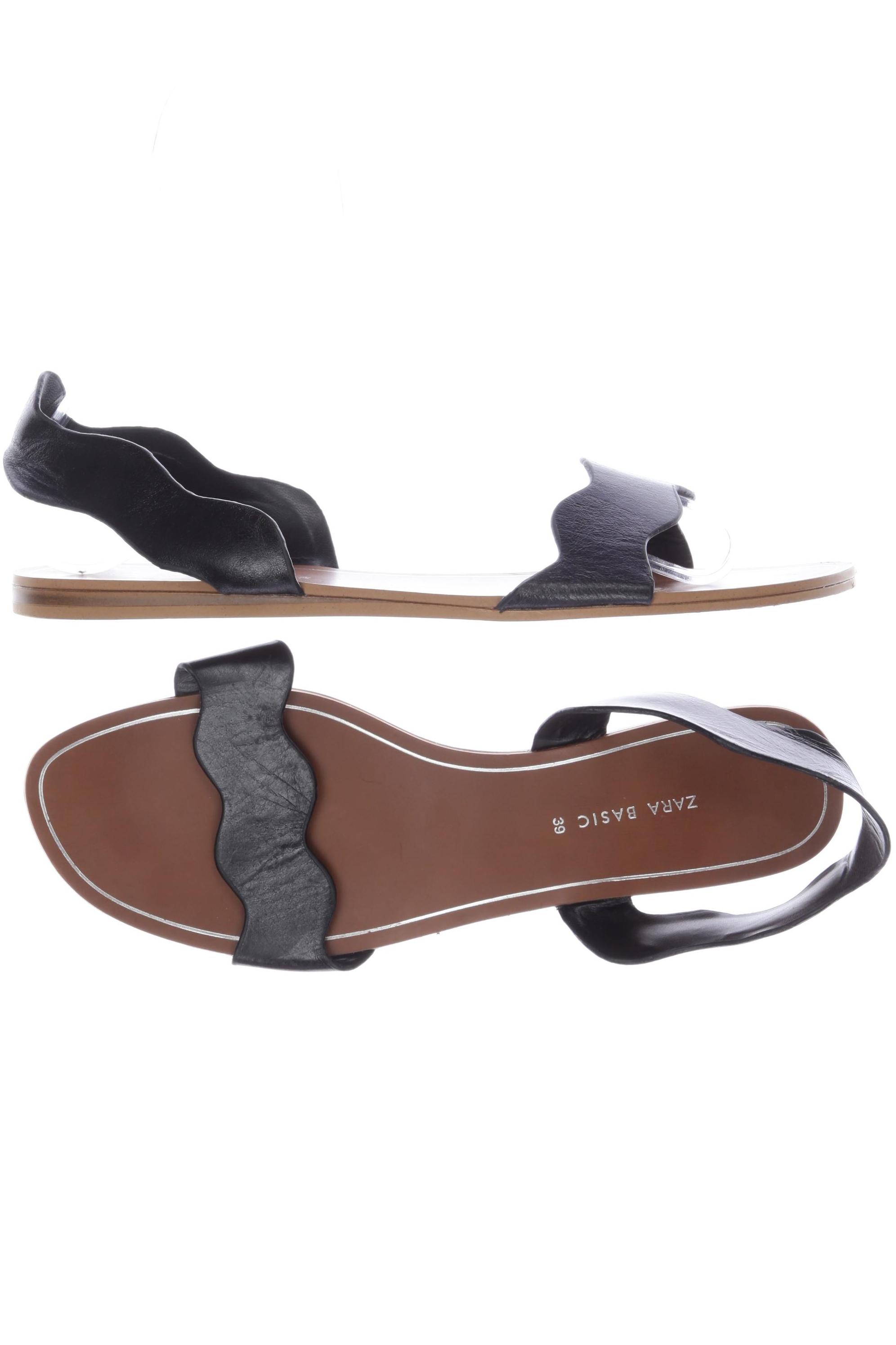 

Zara Damen Sandale, schwarz, Gr. 39