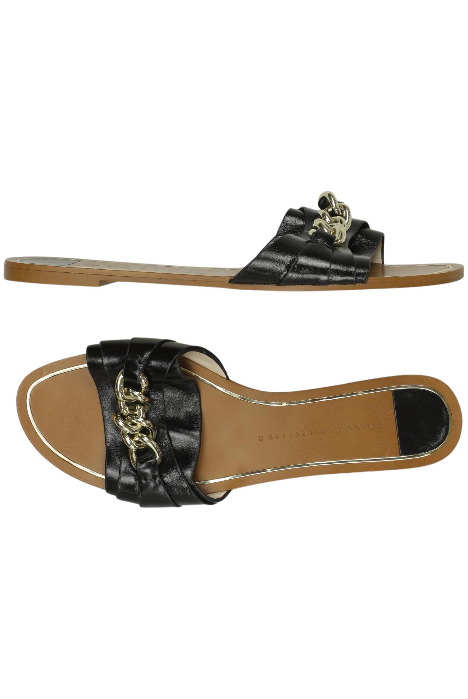 

Zara Damen Sandale, schwarz, Gr. 39