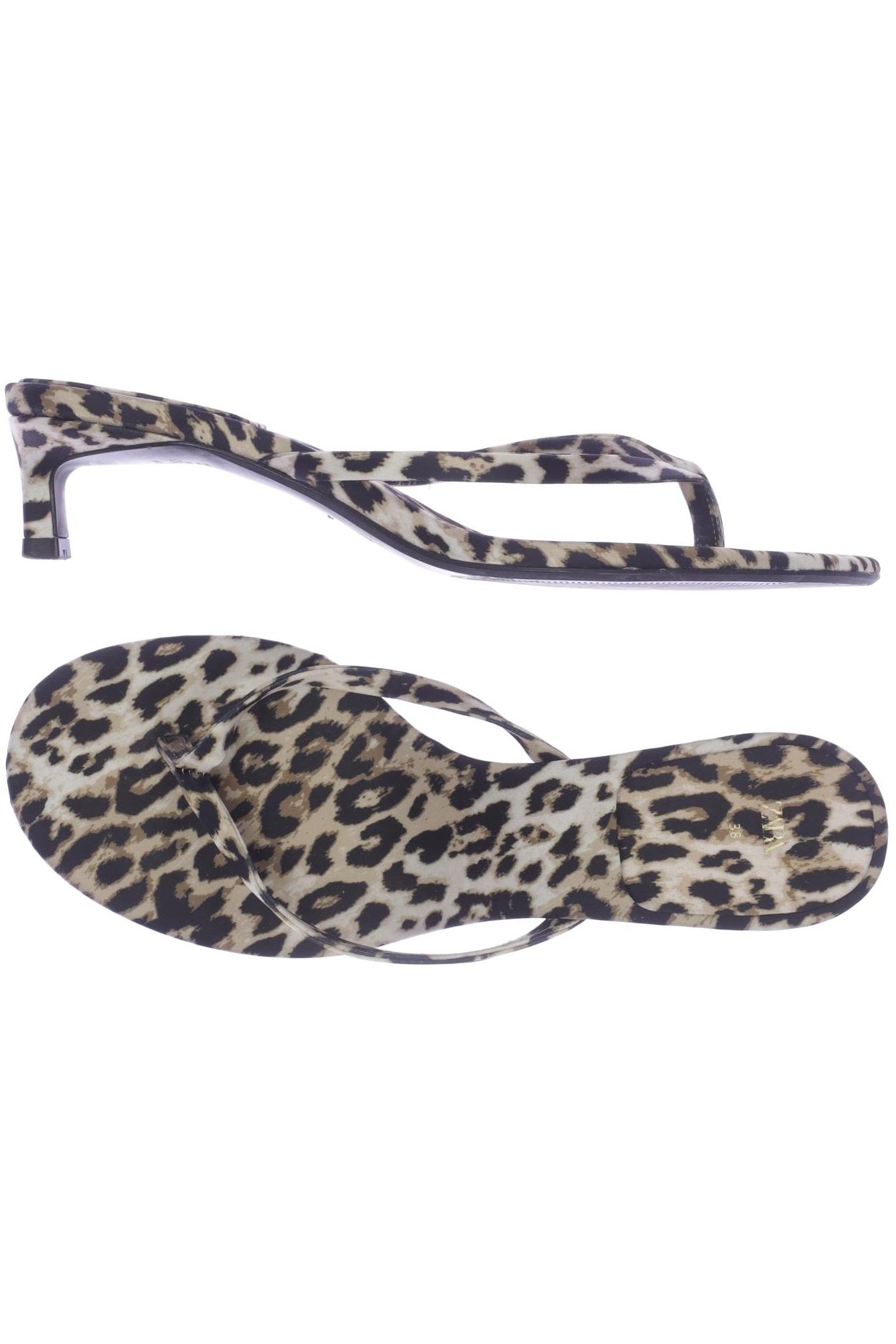 

Zara Damen Sandale, beige, Gr. 38