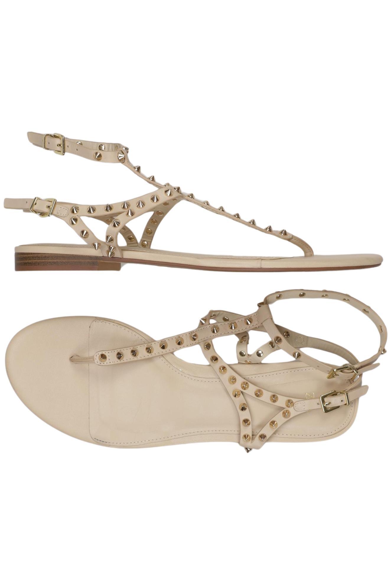 

Zara Damen Sandale, beige, Gr. 39