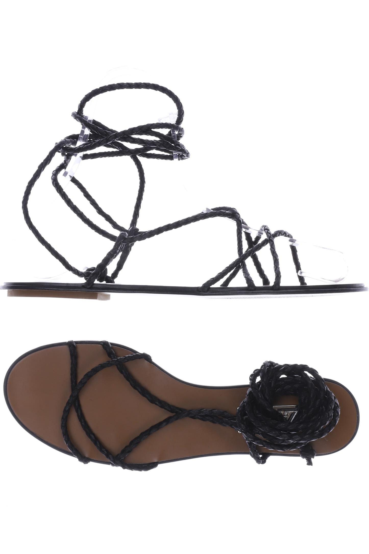 

ZARA Damen Sandale, schwarz