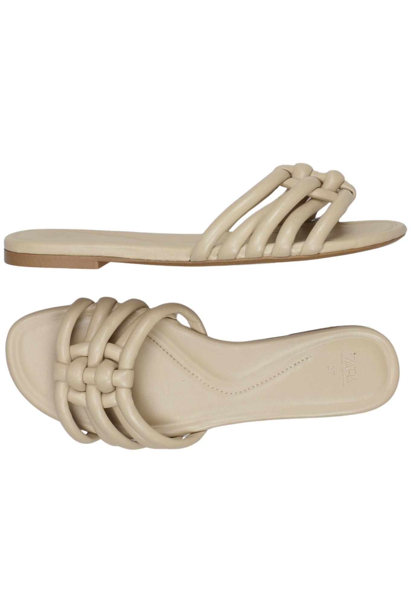 

Zara Damen Sandale, beige, Gr. 37