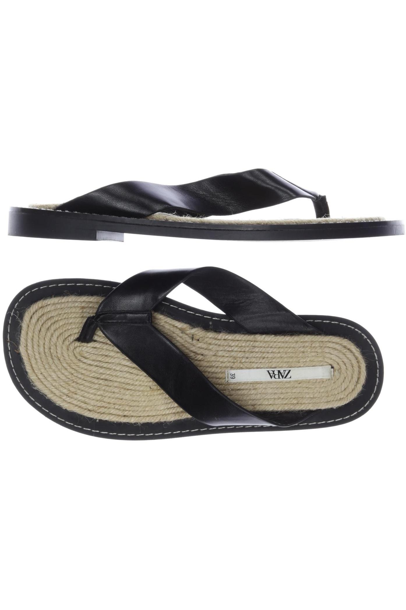 

Zara Damen Sandale, schwarz, Gr. 39