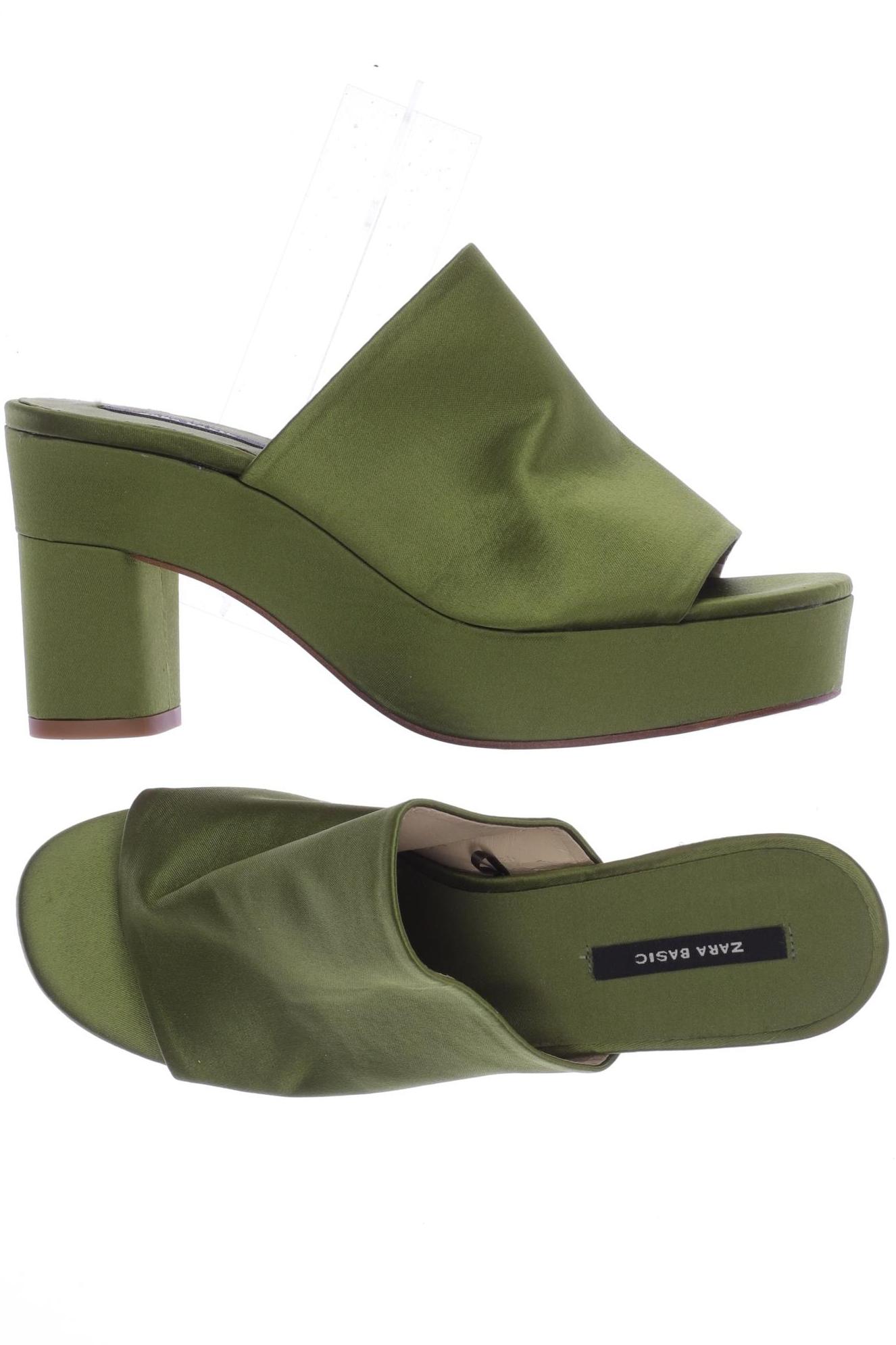 

Zara Damen Sandale, grün, Gr. 36