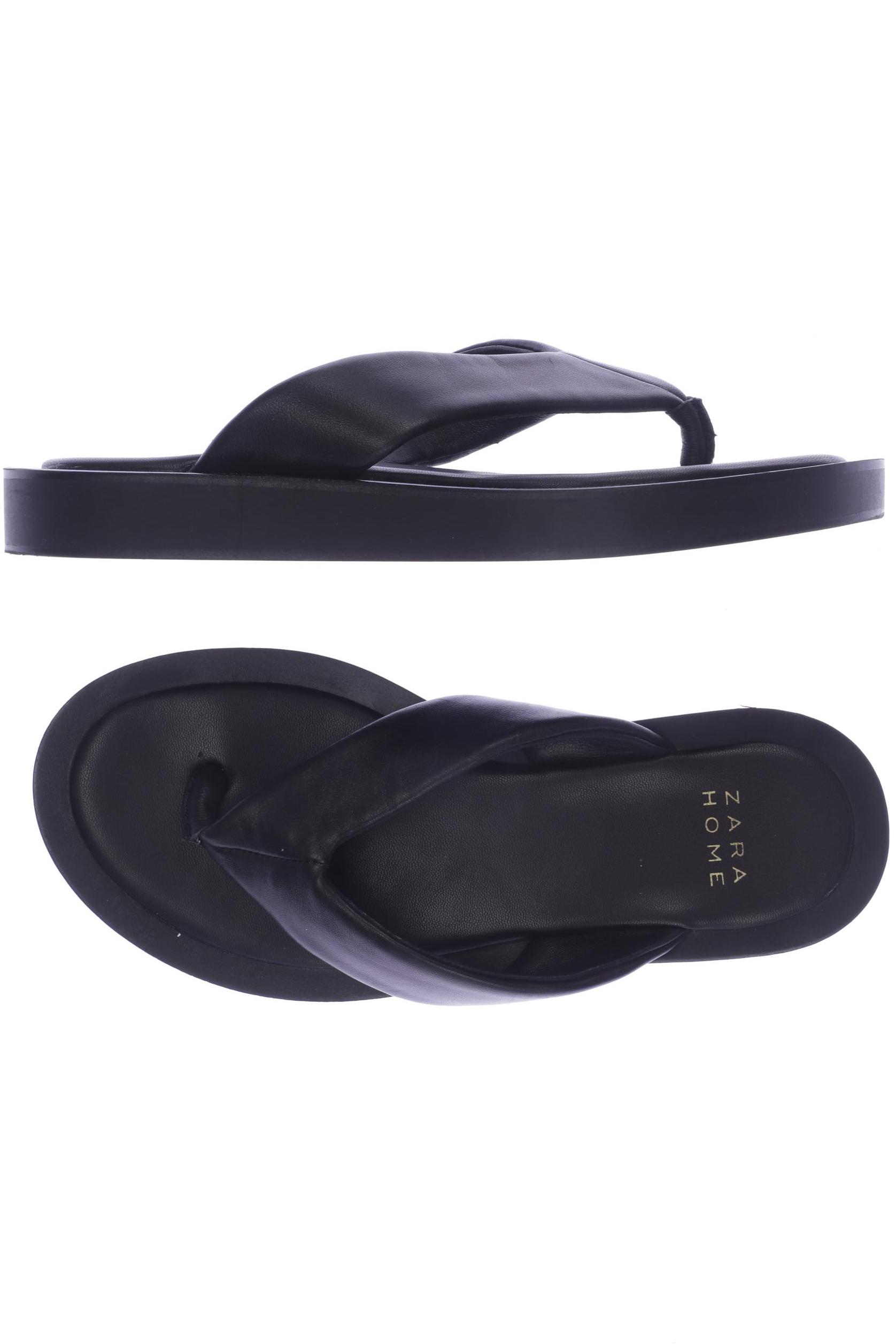 

ZARA Damen Sandale, schwarz