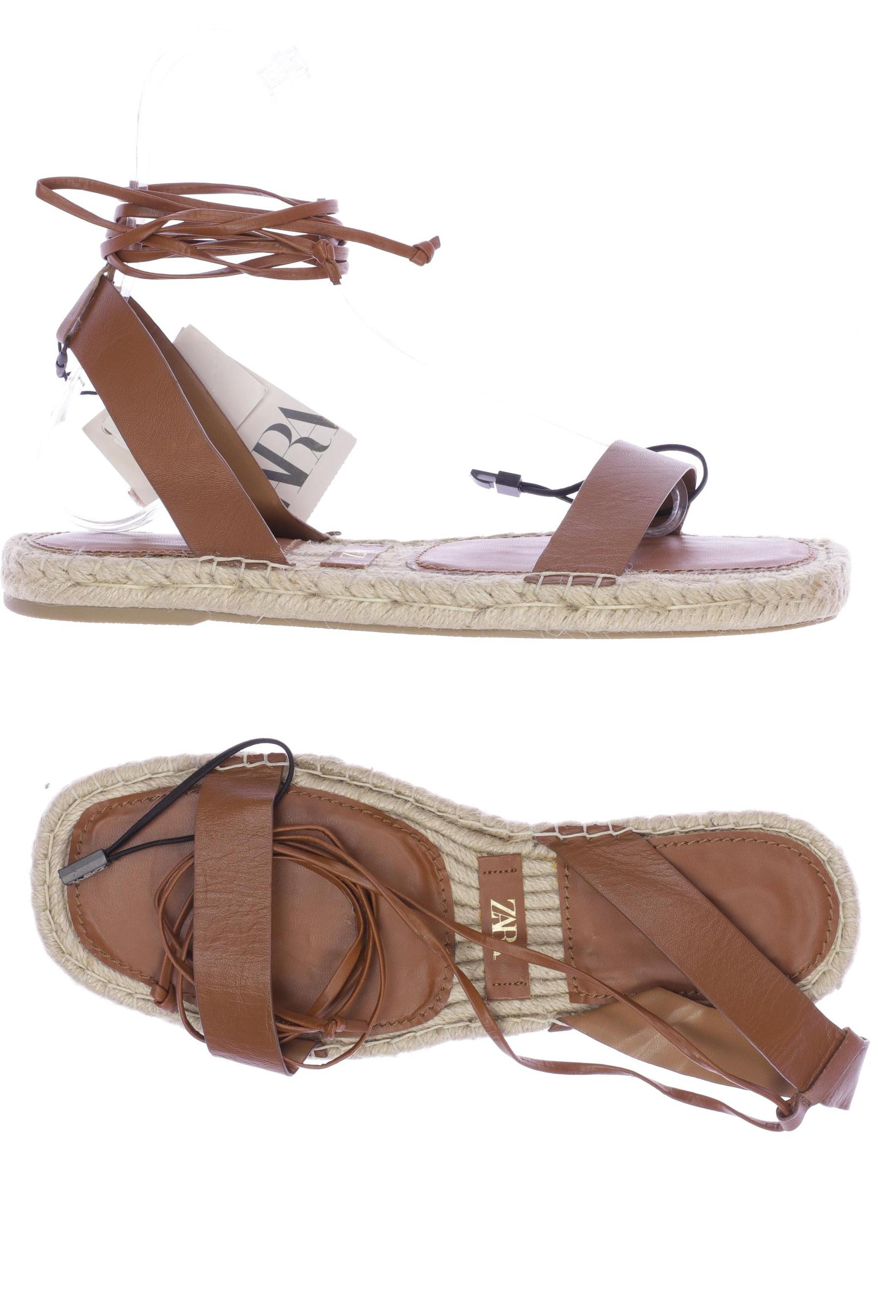 

Zara Damen Sandale, schwarz, Gr. 40