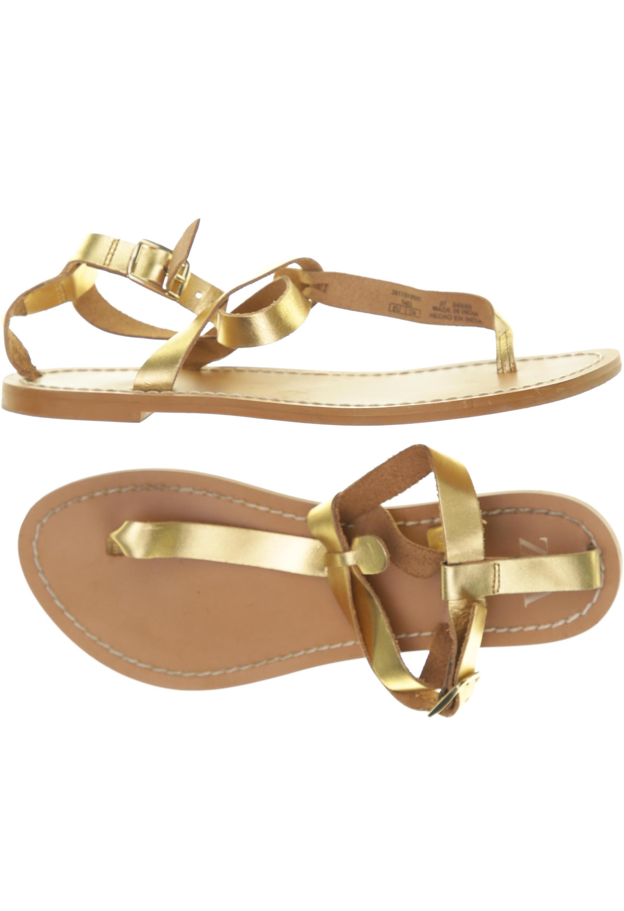 

Zara Damen Sandale, gelb, Gr. 37