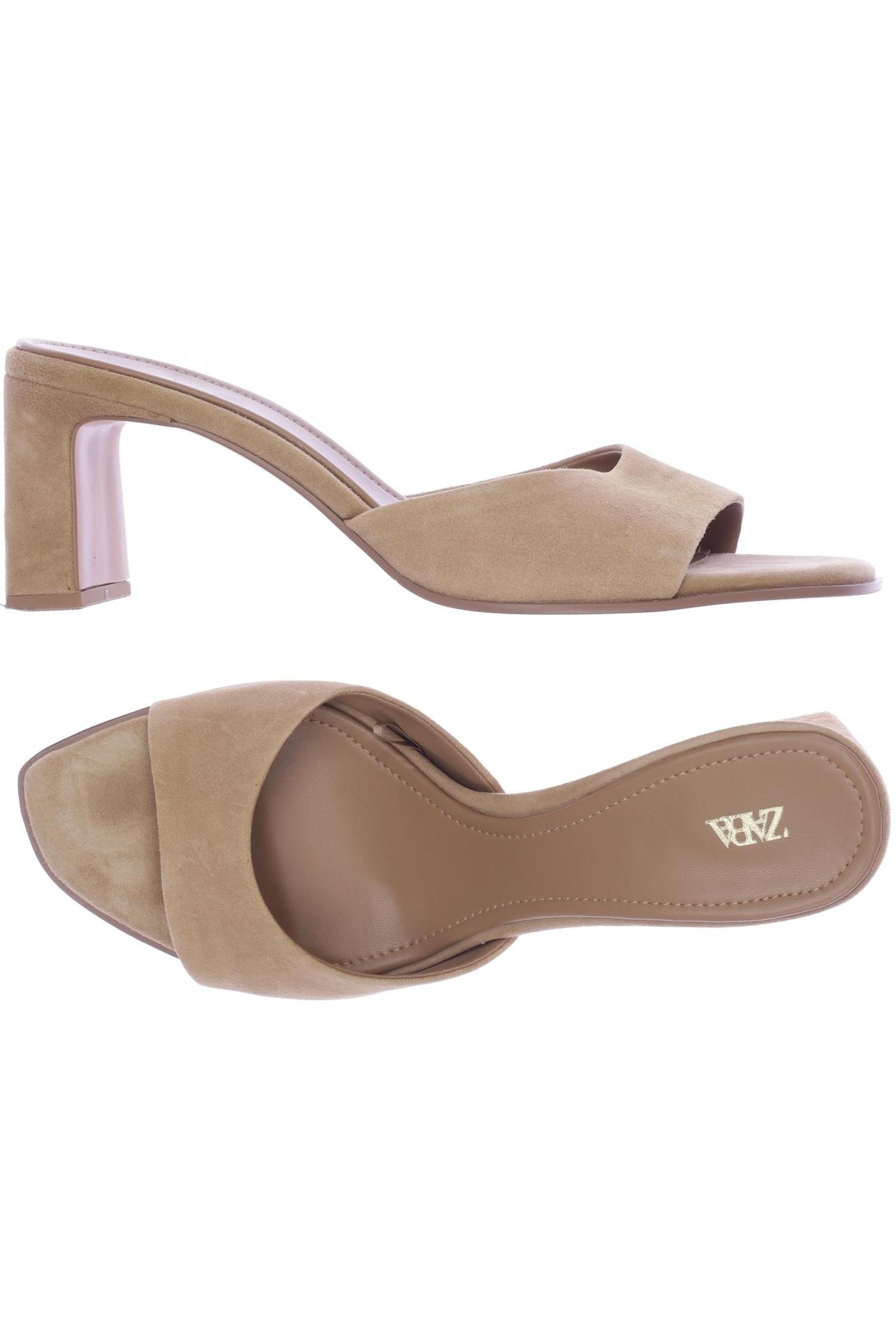 

Zara Damen Sandale, beige, Gr. 39