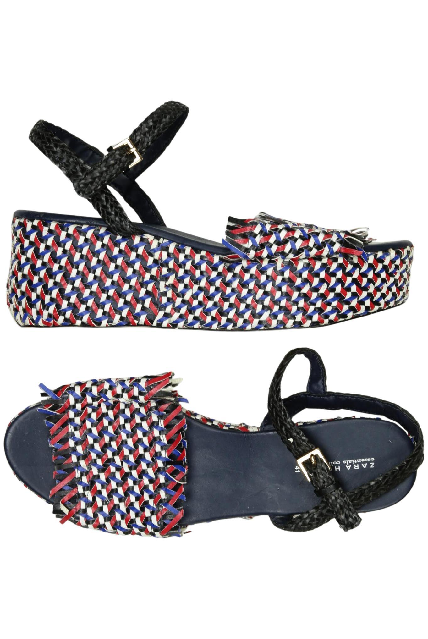 

Zara Damen Sandale, marineblau, Gr. 41