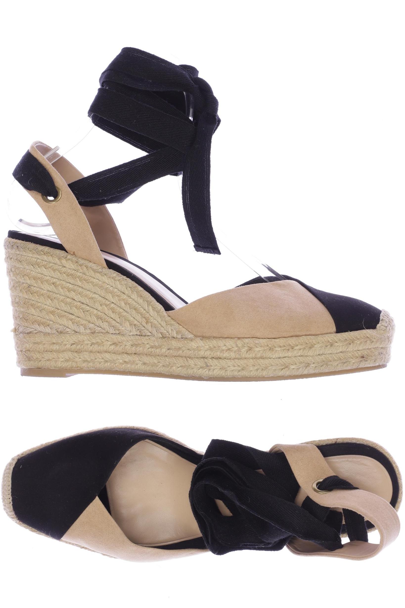 

Zara Damen Sandale, schwarz, Gr. 42