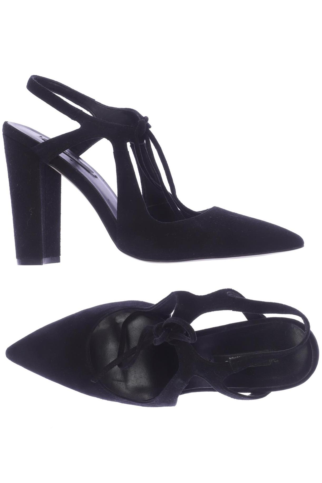 

ZARA Damen Sandale, schwarz