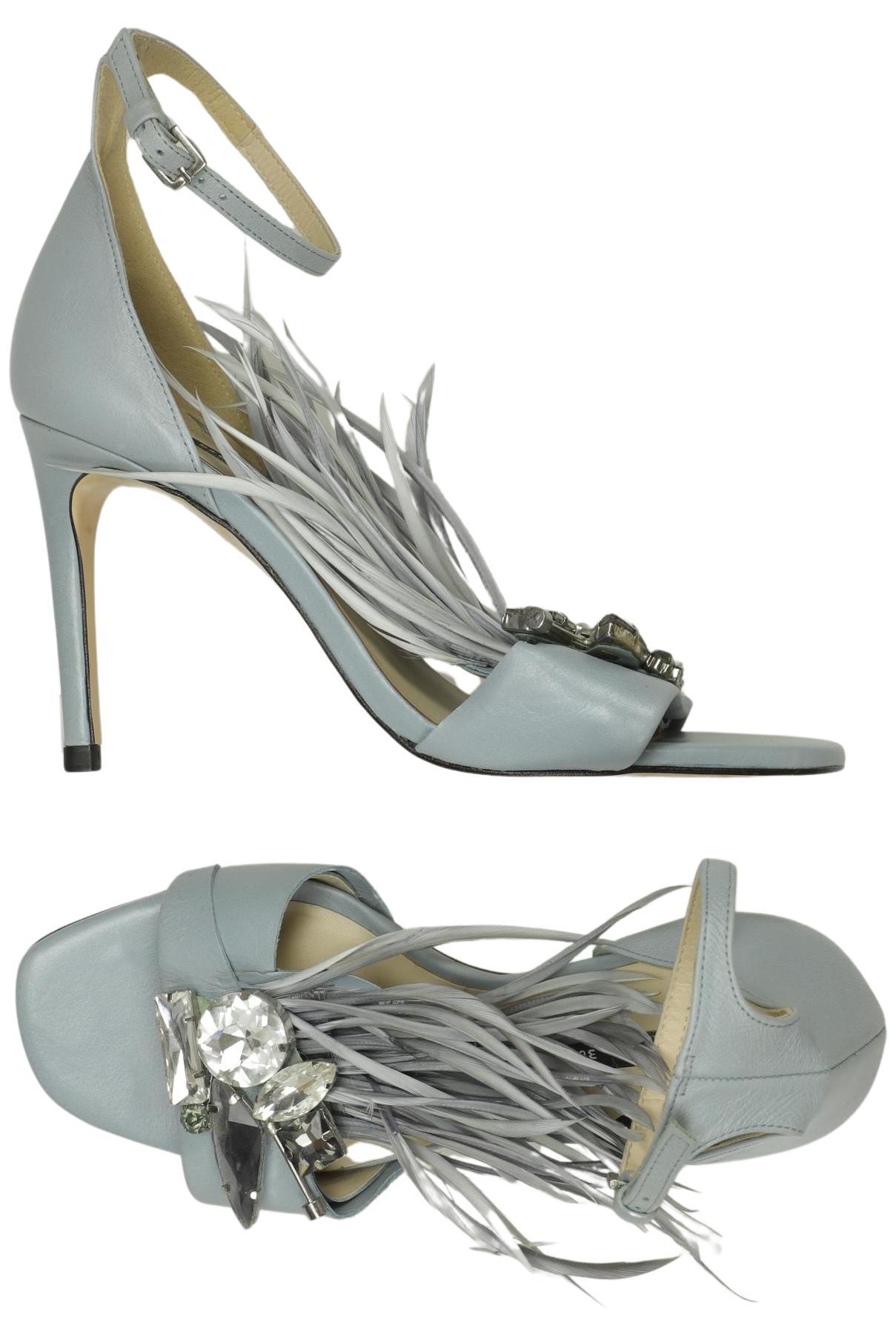 

Zara Damen Sandale, hellblau, Gr. 38