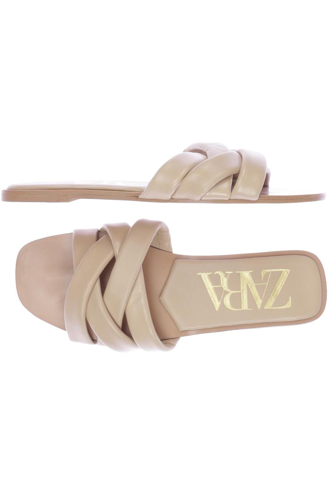 

Zara Damen Sandale, beige, Gr. 38