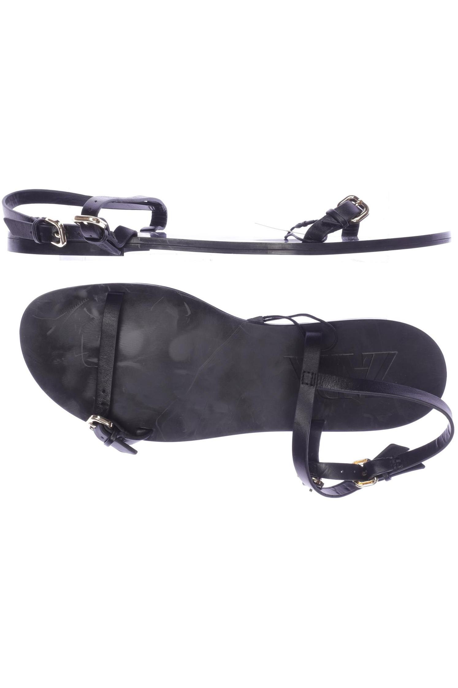 

ZARA Damen Sandale, schwarz